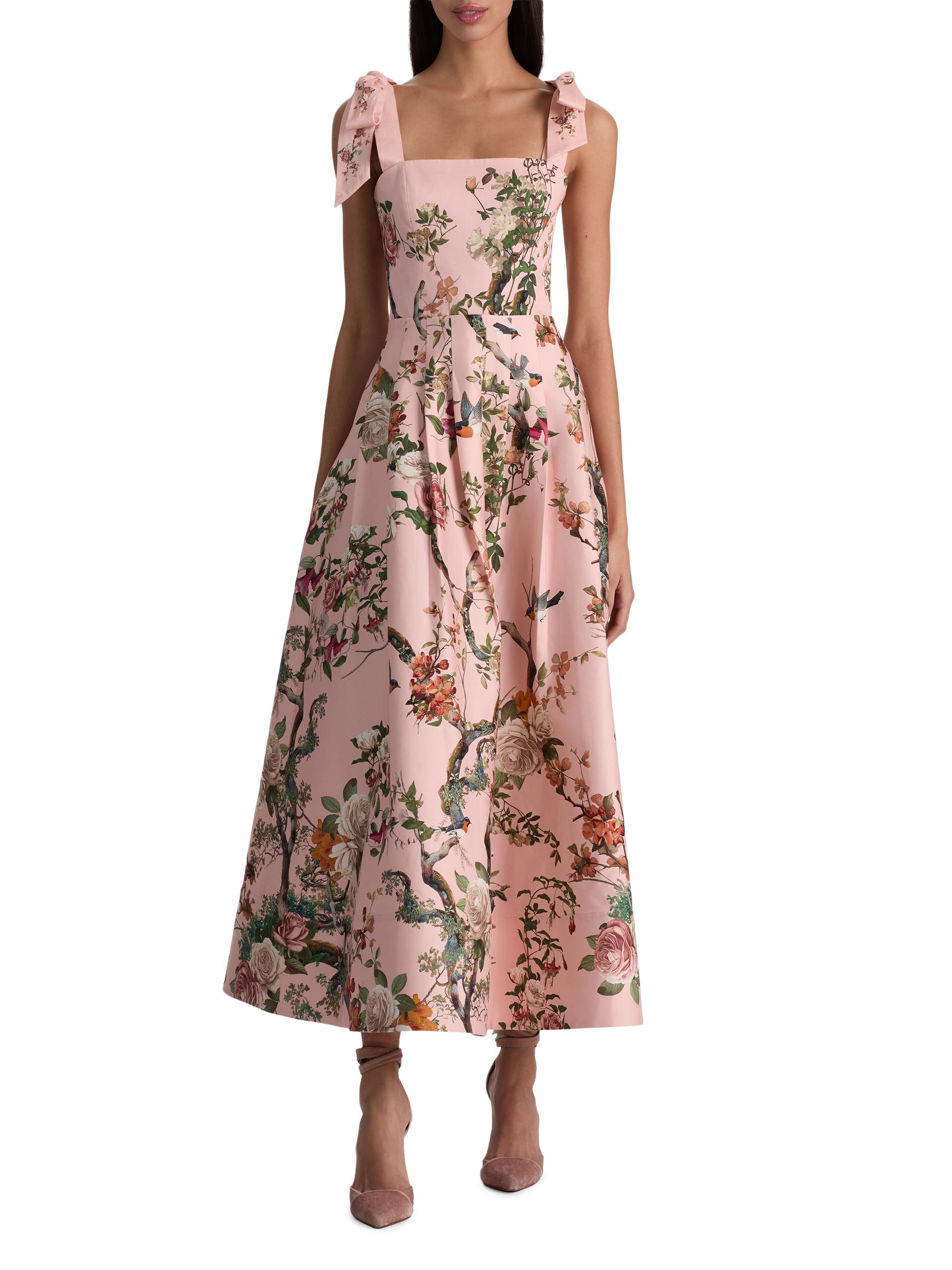 Alice + Olivia Hana Midi Dress, Size 2