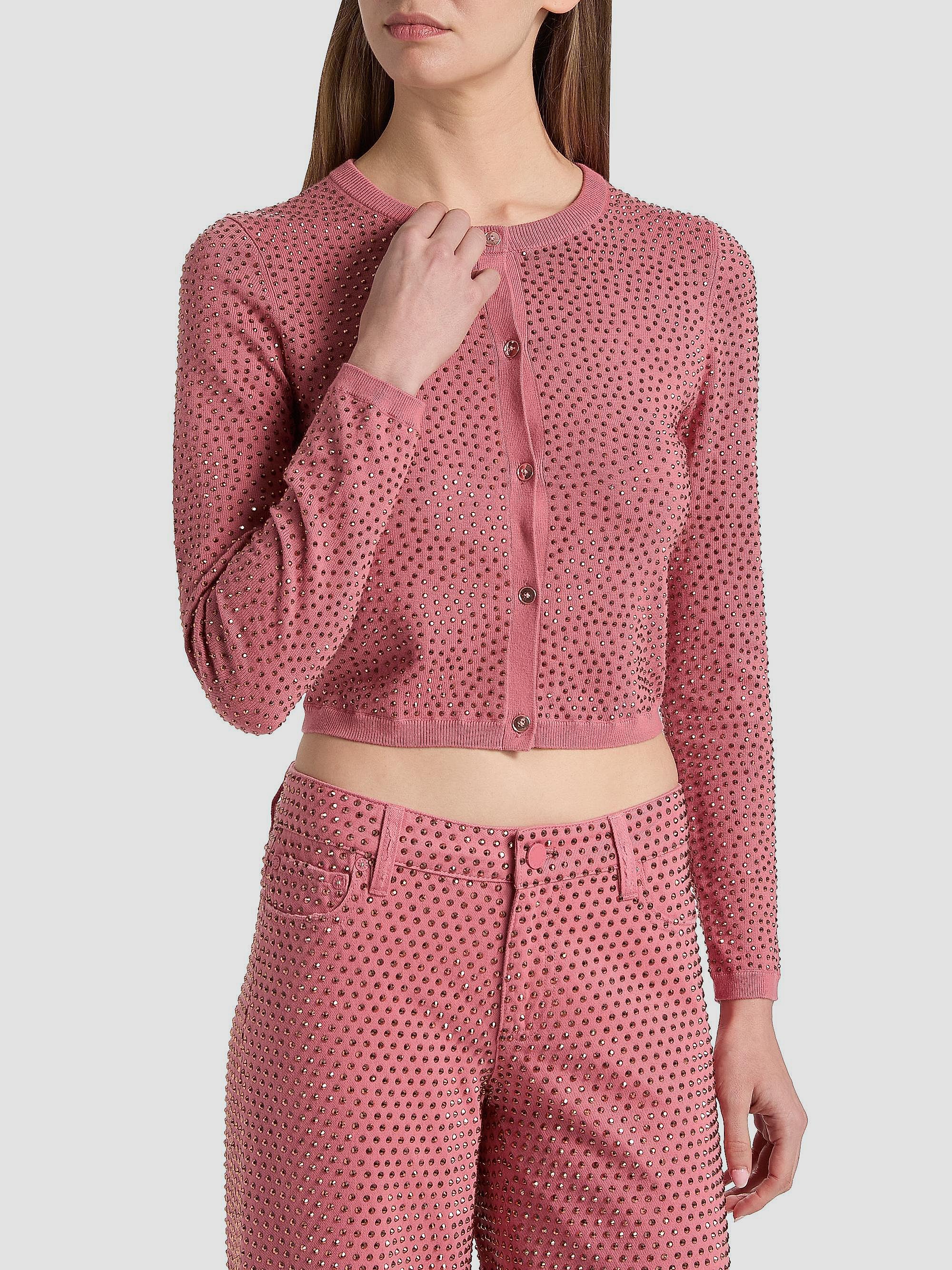 ALICE + OLIVIA Carson Embellished Cardigan | Saks Fifth Avenue