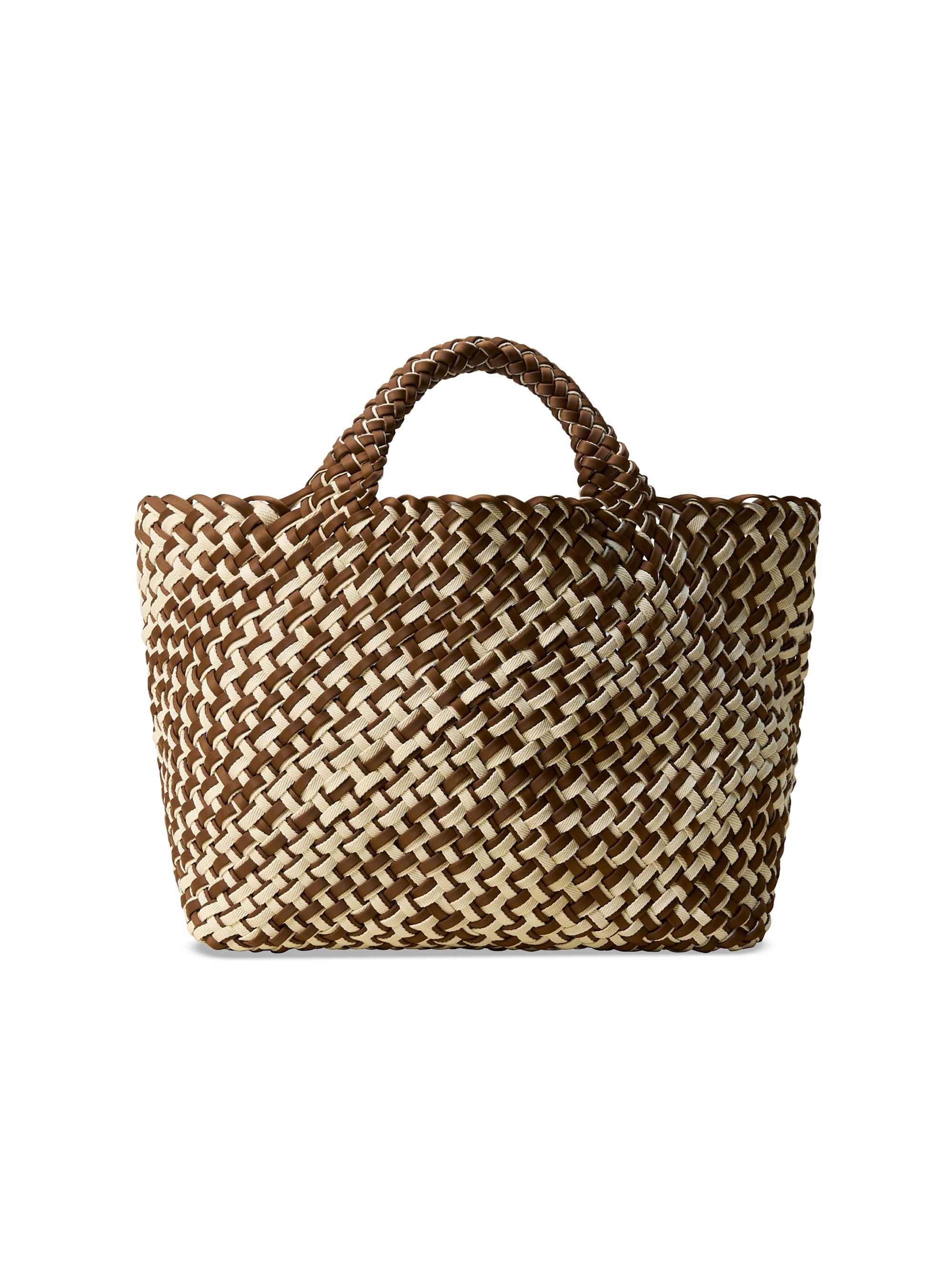 Naghedi Women's St. Barths  Double Weave Tote Bag - Carmel