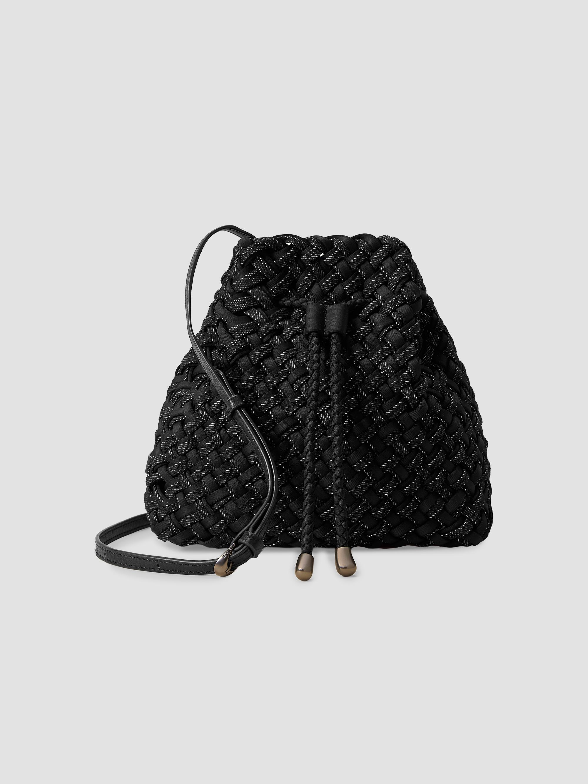 Bottega Veneta Mini Loop Leather Crossbody Bag | Saks Fifth Avenue