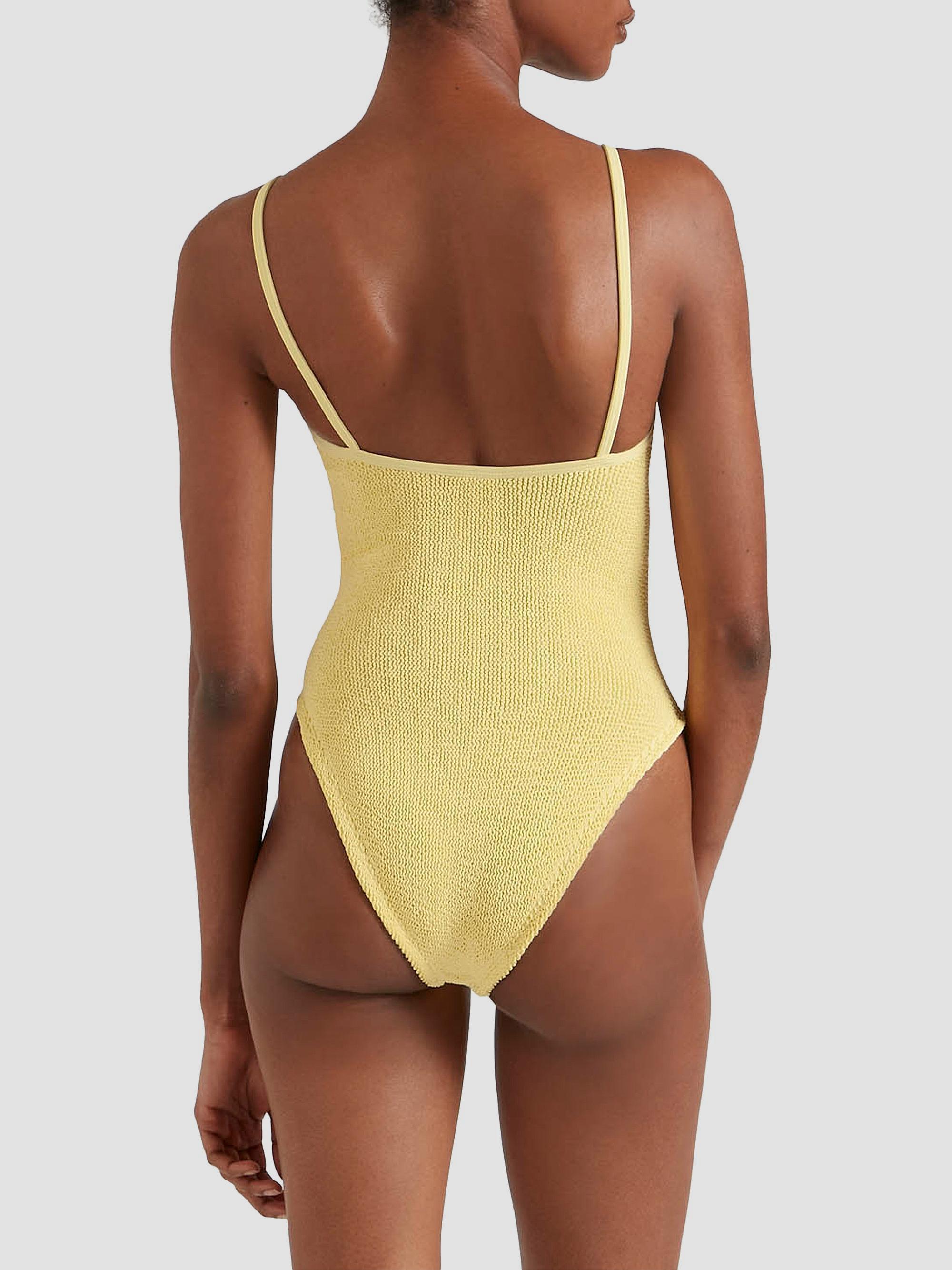 Hunza G Mia Beaded One-Piece Swimsuit | Saks Fifth Avenue