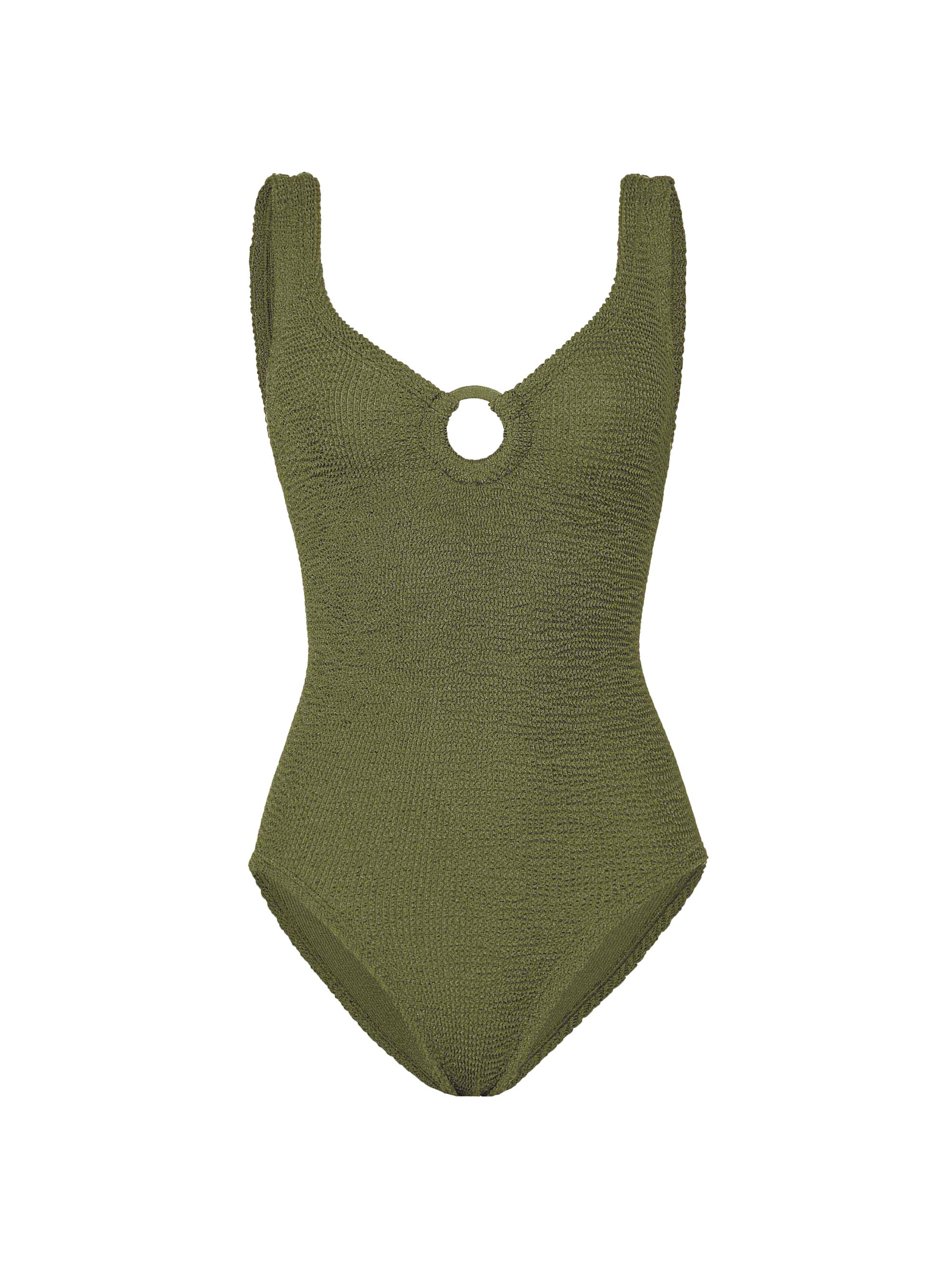 Hunza G Celine O-Ring One-Piece Swimsuit | Saks Fifth Avenue