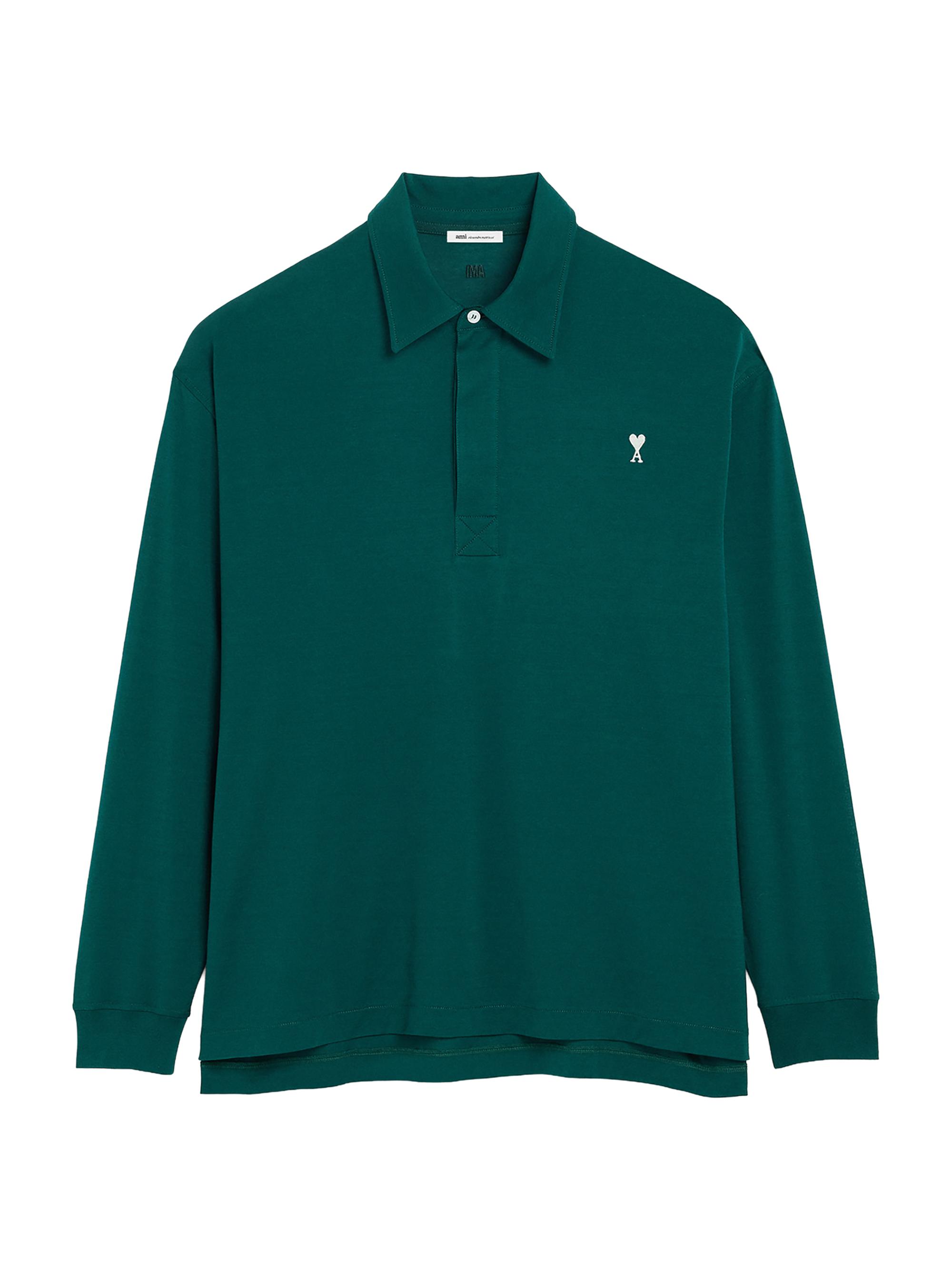 AMI Paris Ami De Coeur Polo Shirt | Saks Fifth Avenue