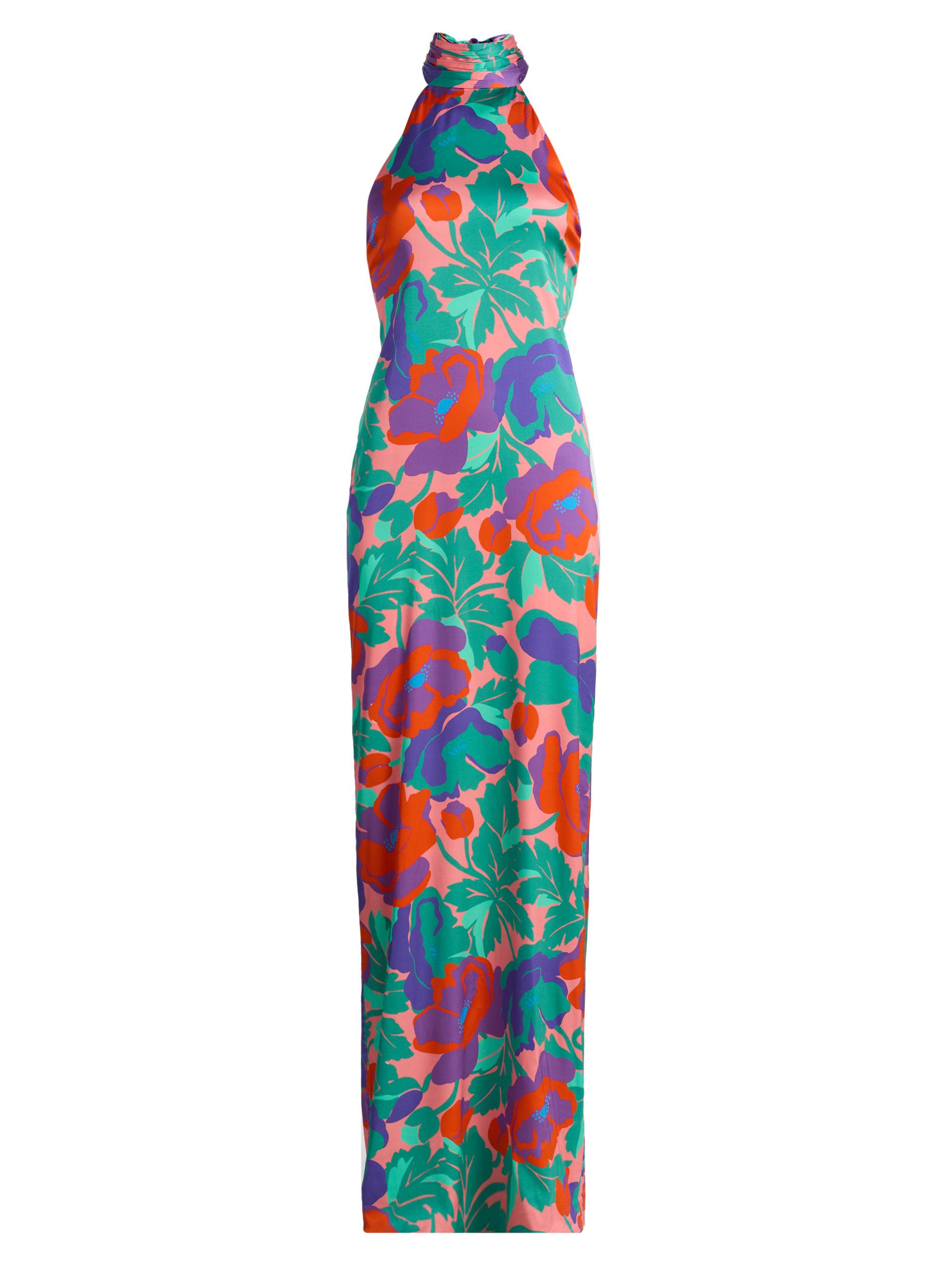 Ramy Brook Sandie Swirled Halter Midi-Dress | Saks Fifth Avenue