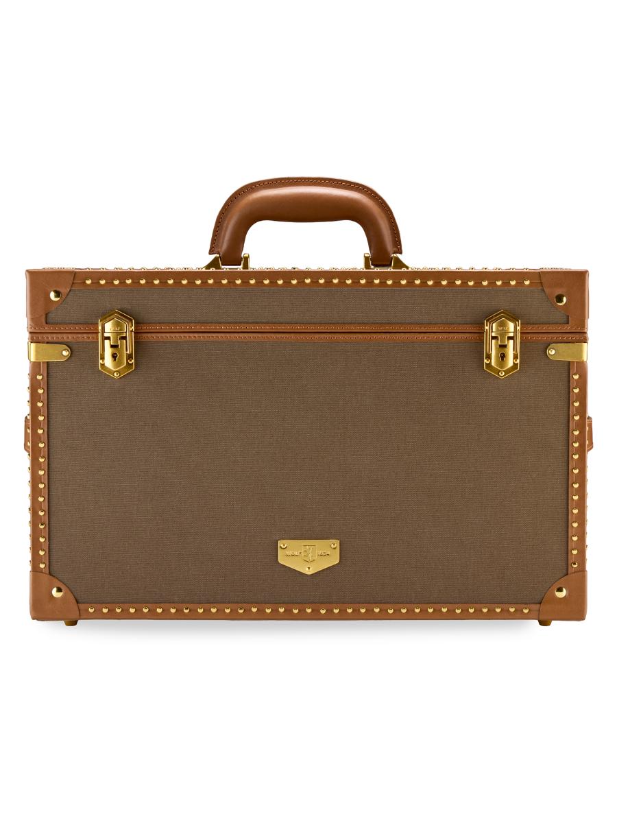 Wolf Designs Ida Extra Large Jewelry Trunk In Brown
