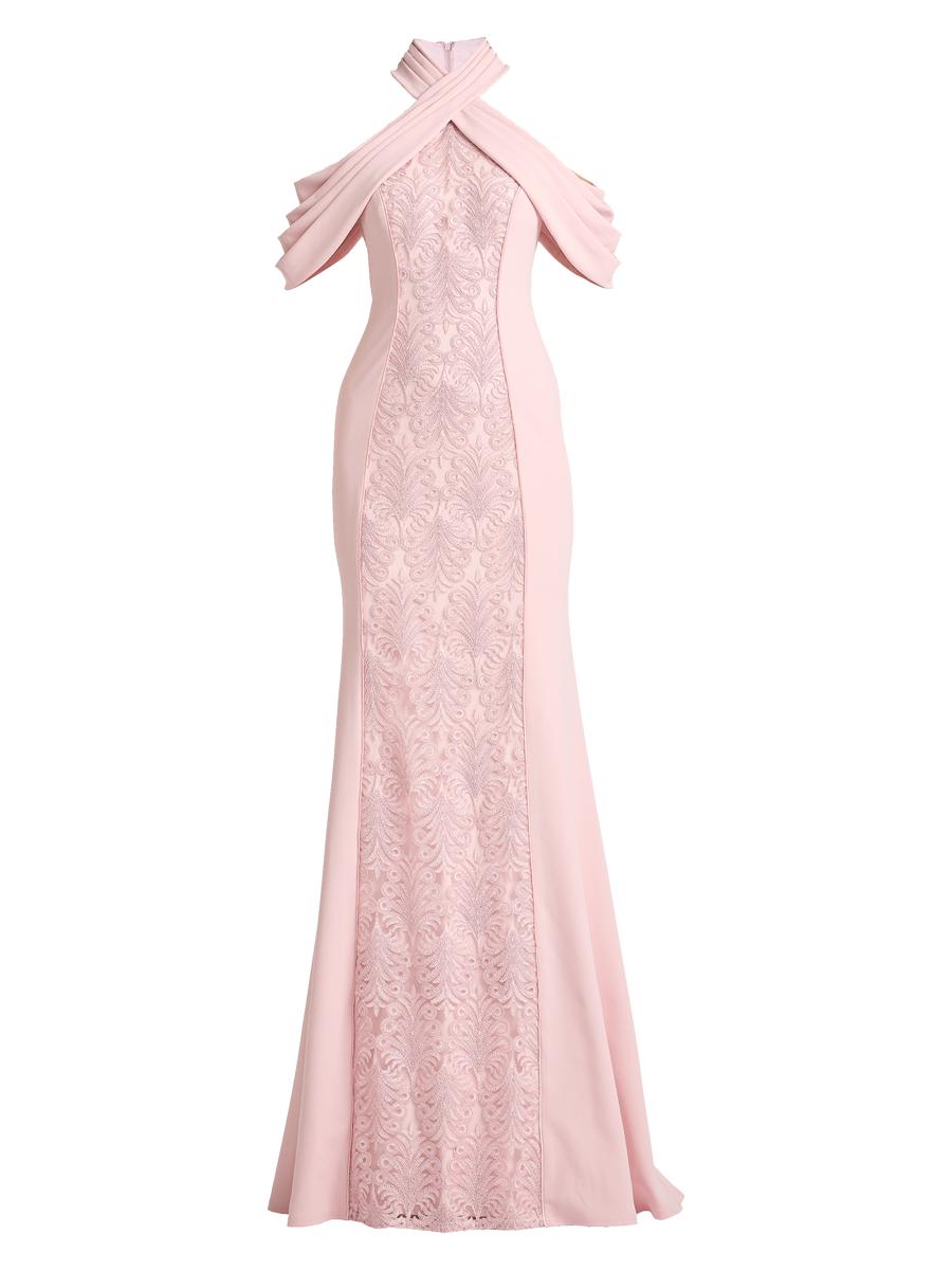 reception dress lace Andrea and Leo WL083 Short White Dress Off White / 6 main image 1