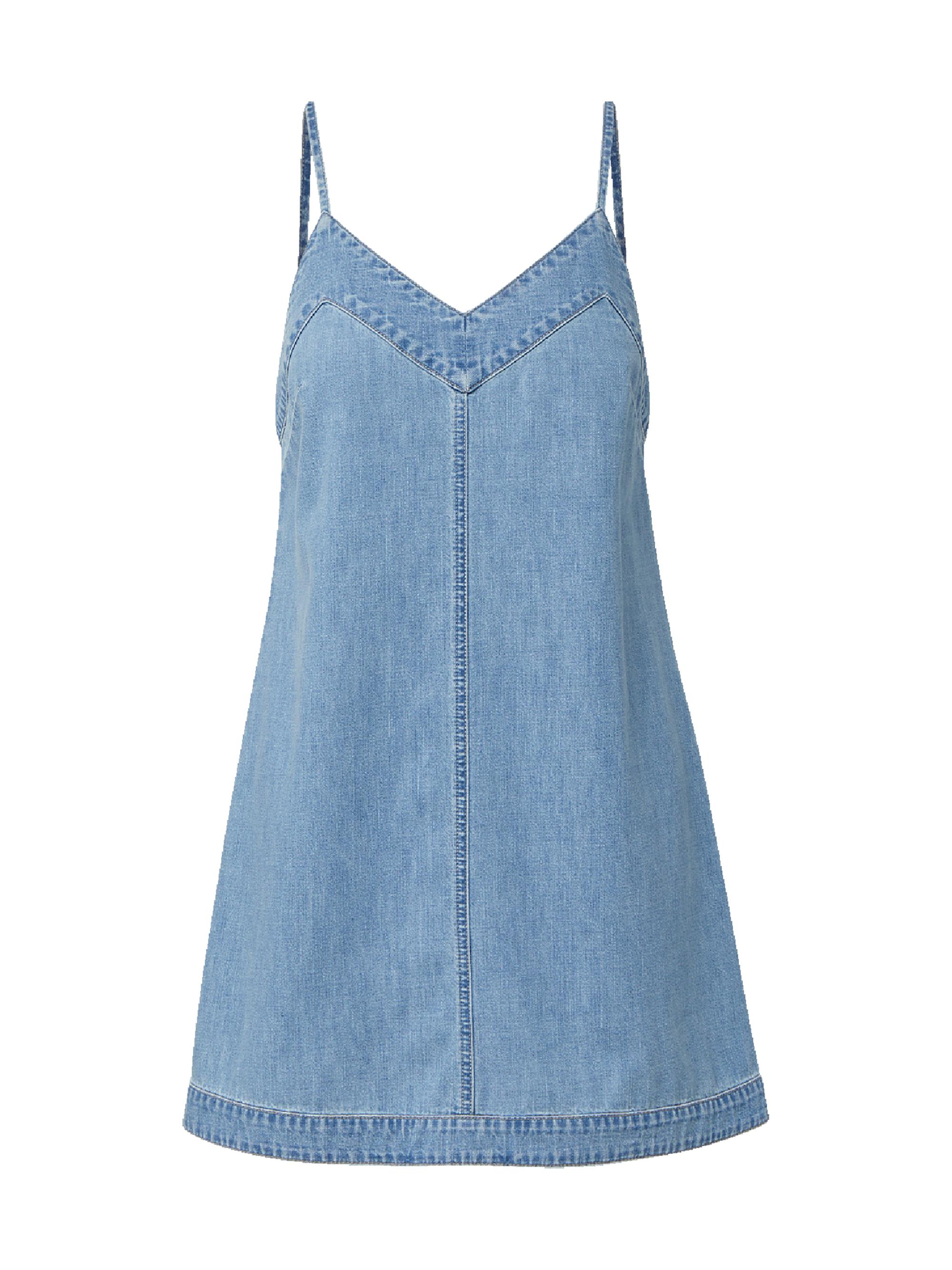 Veronica Beard Women's Chapmond Cotton Denim A-Line Minidress - Big Splash