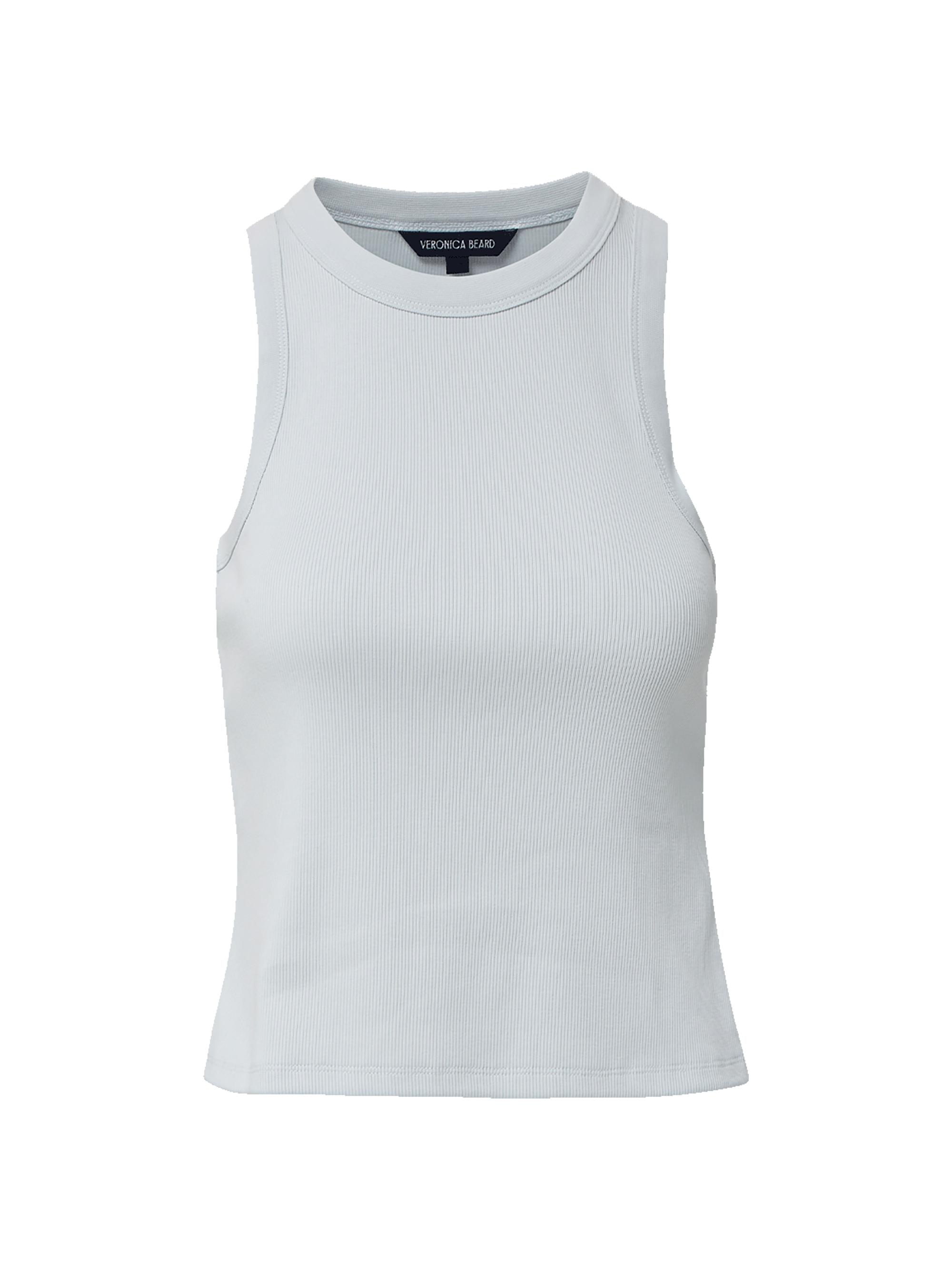 Veronica Beard Women's Jordyn Stretch-Cotton Tank - River Mist