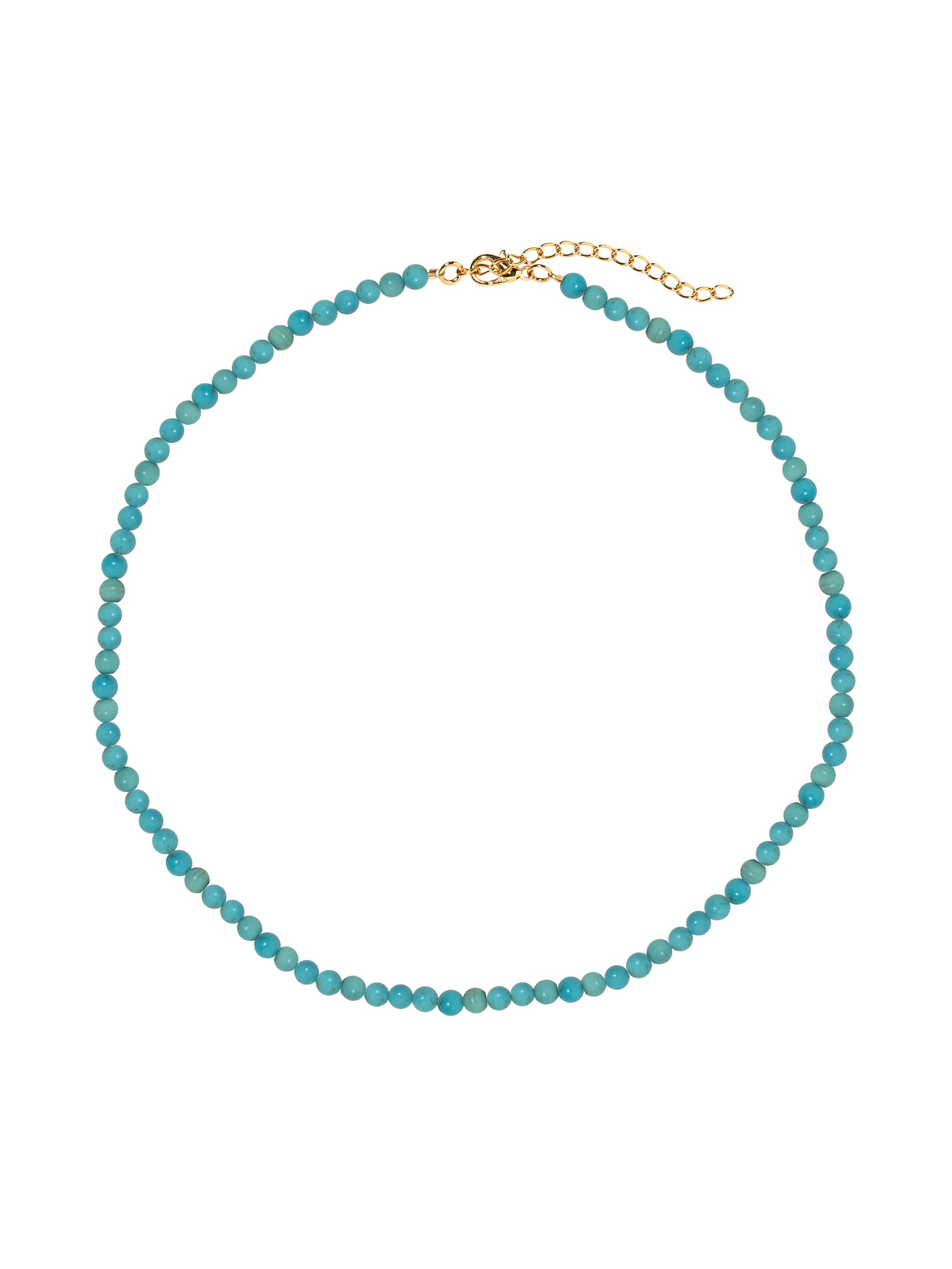 Jennifer Behr Women's Ersa 18K-Gold-Plated & Turquoise Beaded Necklace - Turquoise Aqua