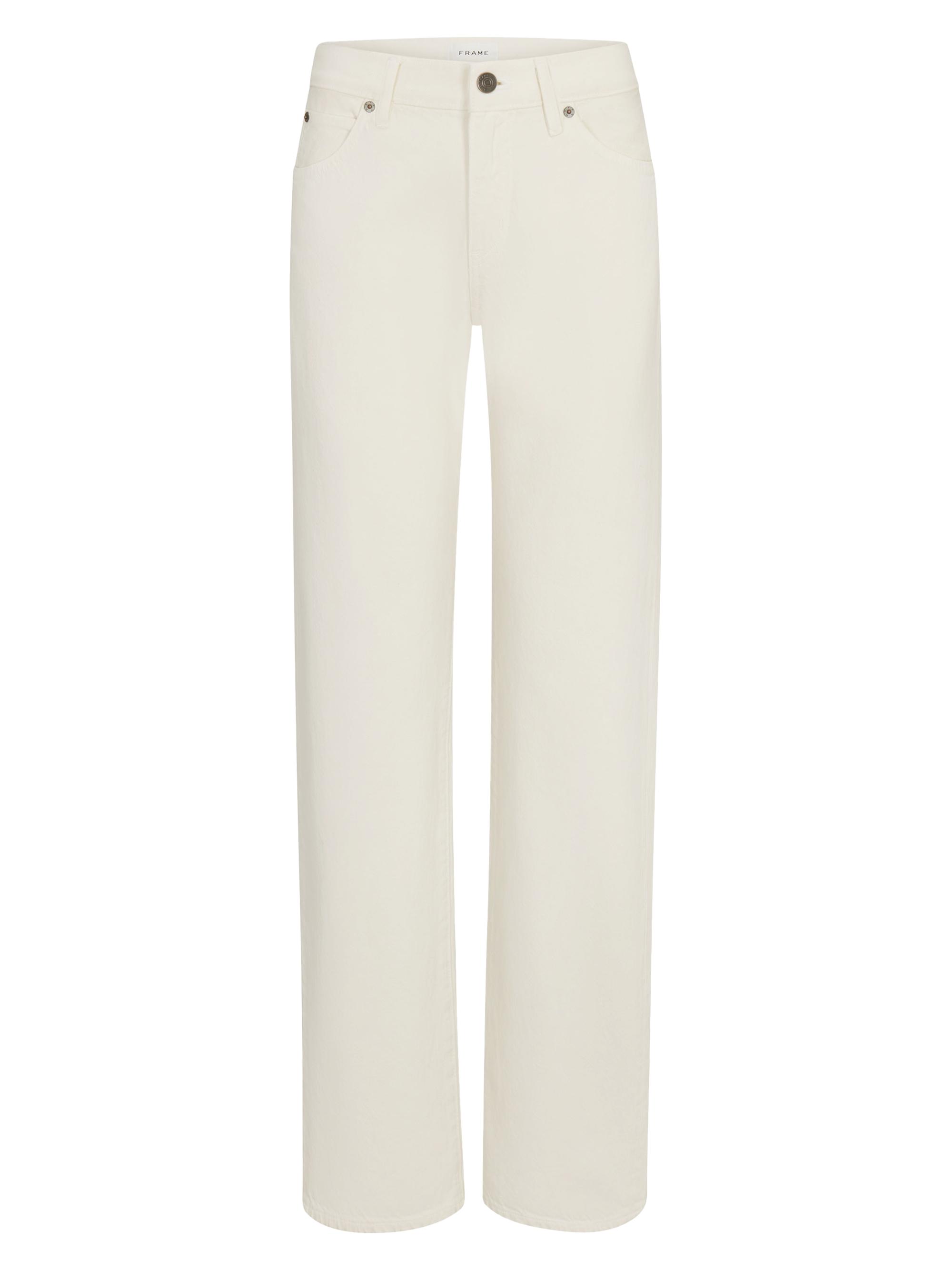 FRAME Women's The Saturday Low-Rise Jeans - Shell