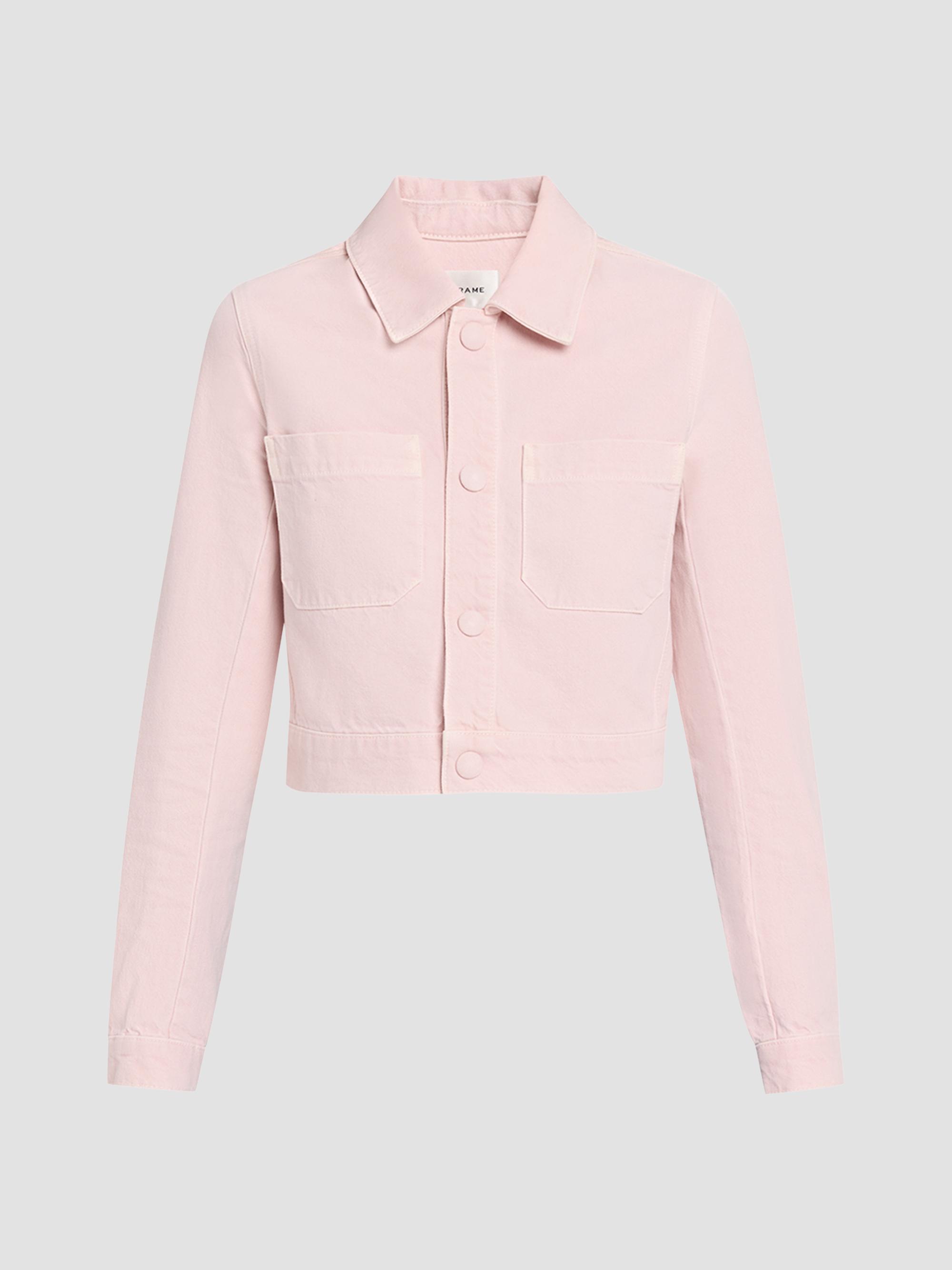 FRAME Women's The Small Denim Jacket - Taffy
