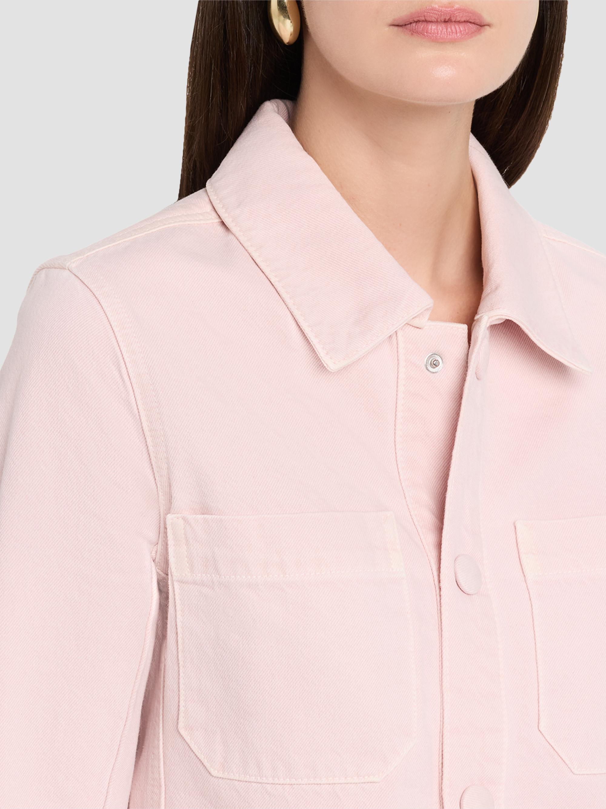 FRAME Women's The Small Denim Jacket - Taffy | Thumbnail 5