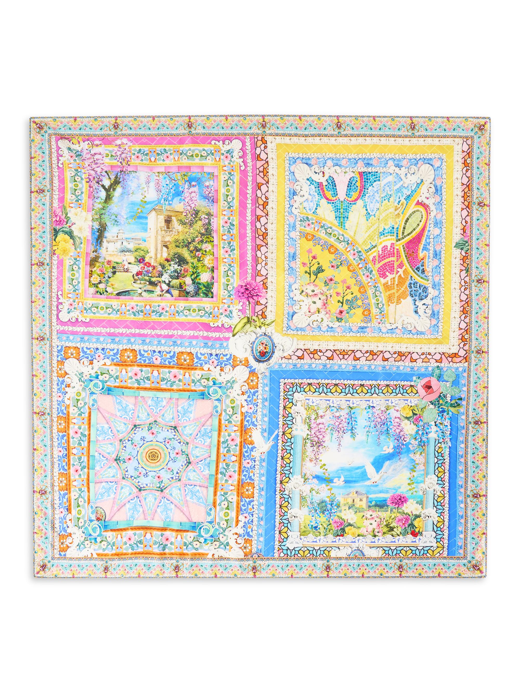 Burberry Mystic Cards Silk Scarf | Saks Fifth Avenue