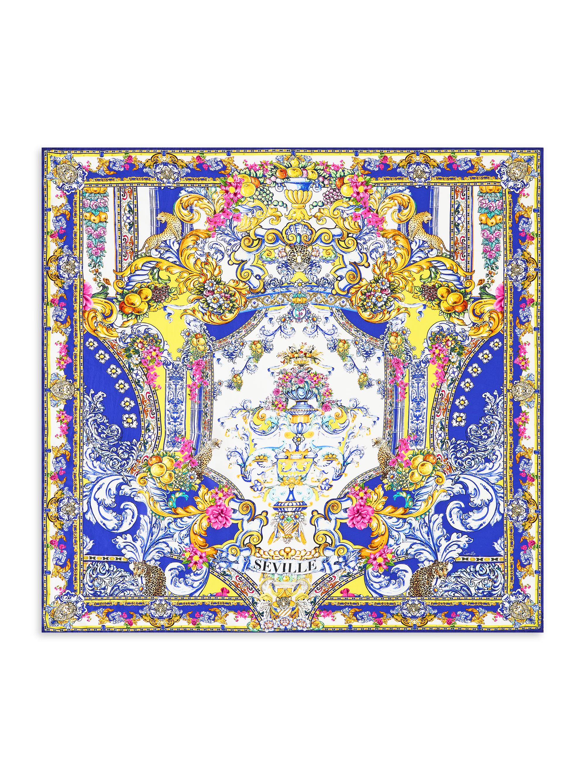 Burberry Mystic Cards Silk Scarf | Saks Fifth Avenue