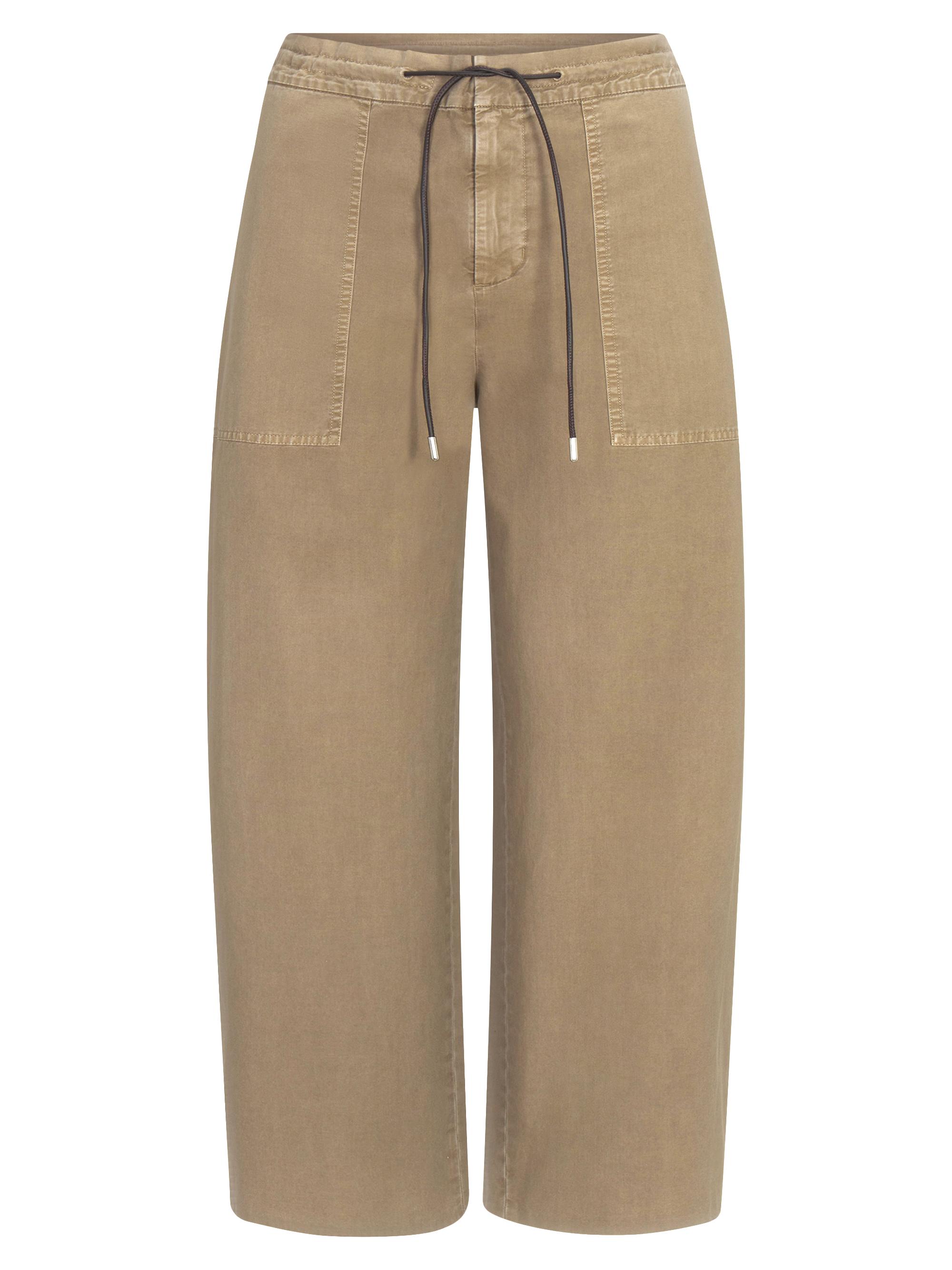 FRAME Women's The Gallery Cotton Pants - Army
