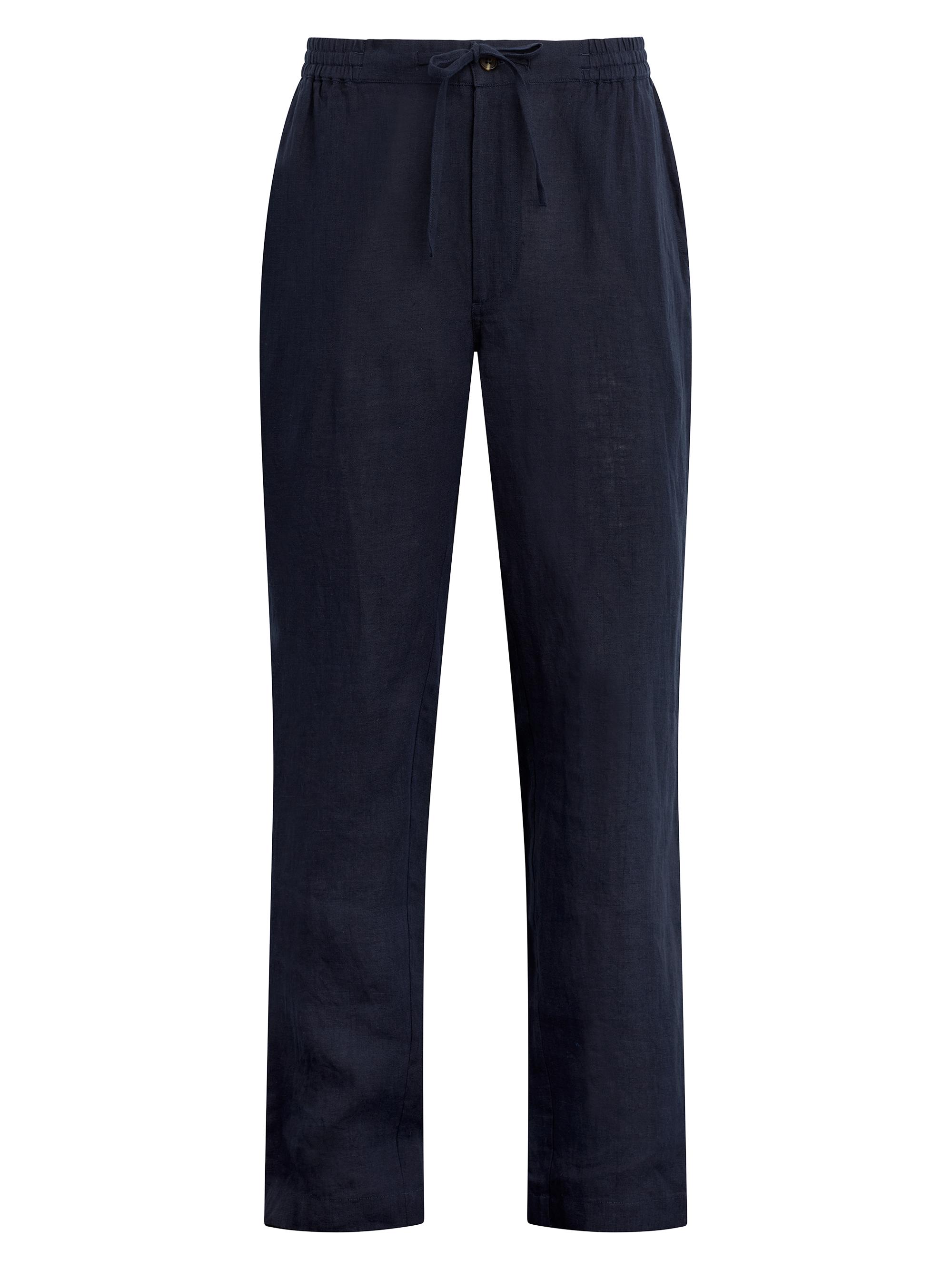 Joe's Jeans Men's Linen Drawstring Straight-Leg Pants - Baritone Blue