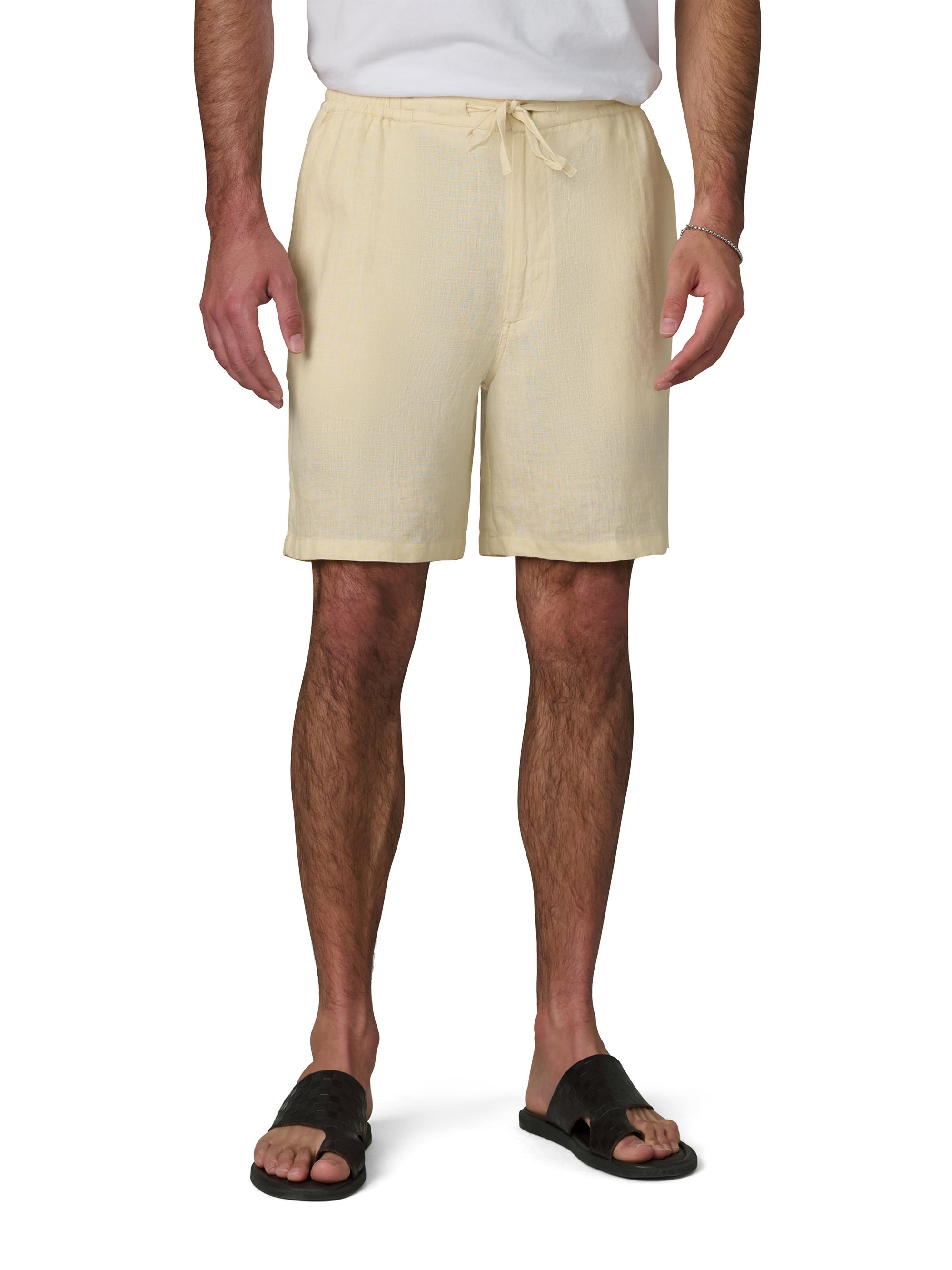 Joe's Jeans Men's Linen Drawstring Shorts - Summer Sand | Thumbnail 2