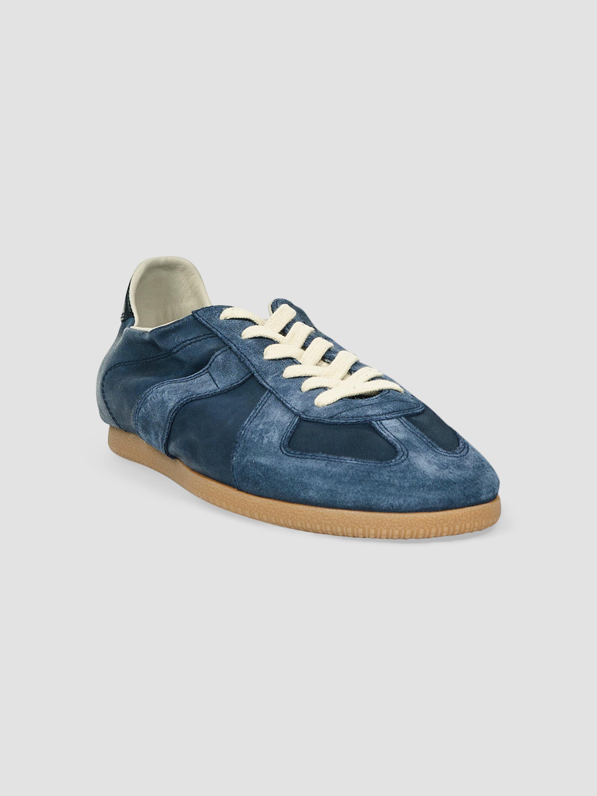 Maison Margiela Suede & Leather Low-Top Sneakers | Saks Fifth Avenue