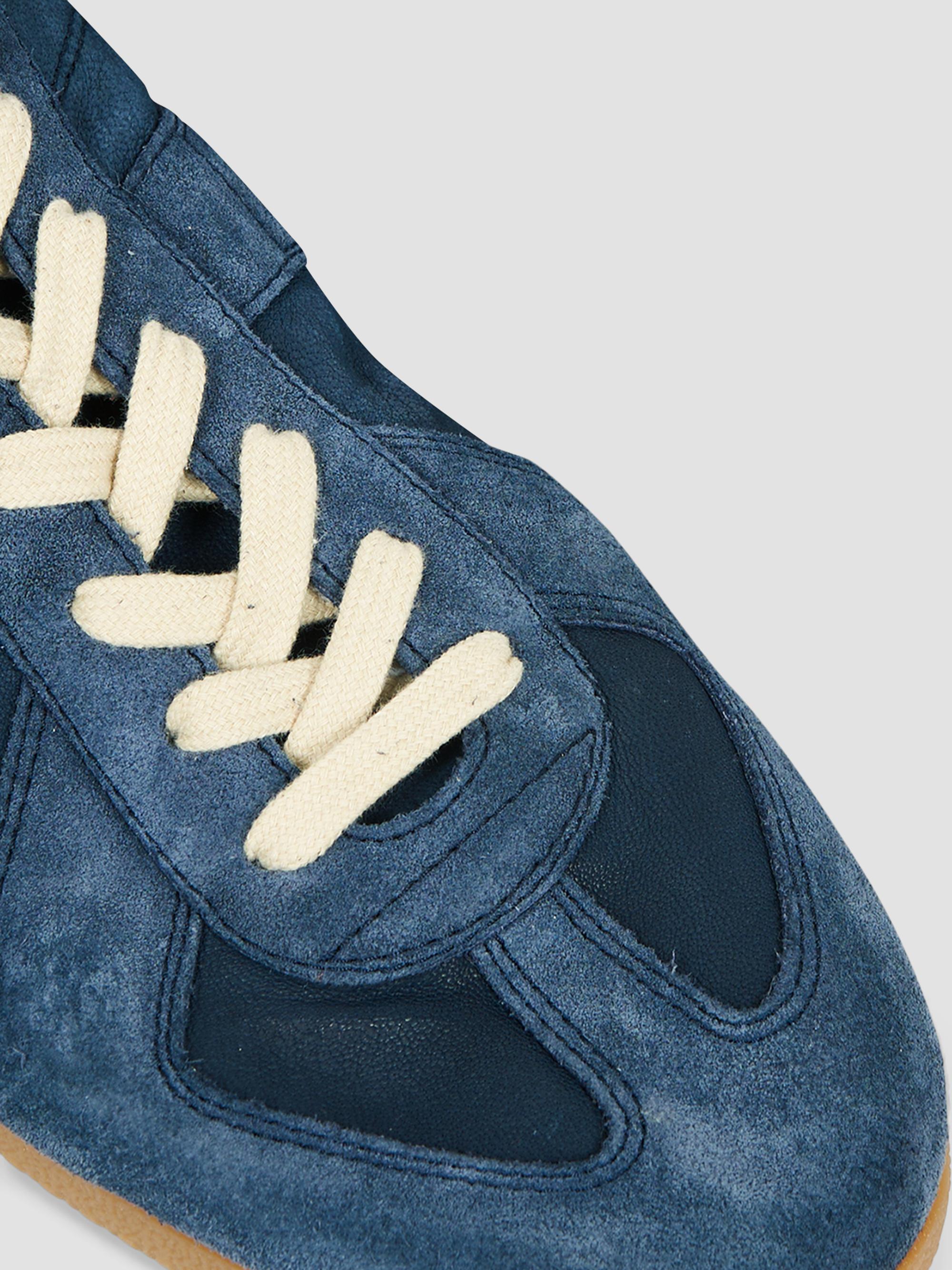 Maison Margiela Suede & Leather Low-Top Sneakers | Saks Fifth Avenue