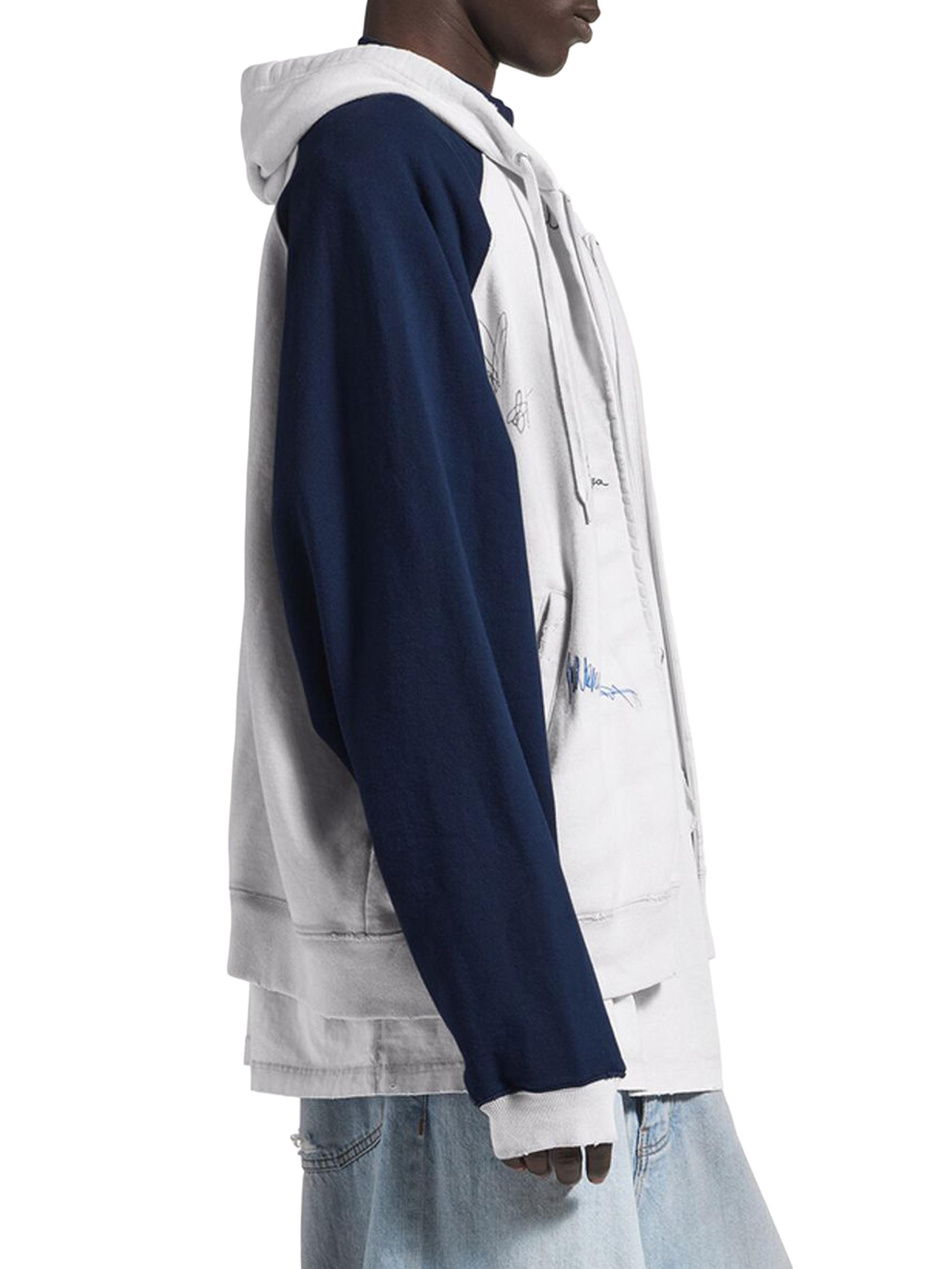 Balenciaga Banana Raglan Oversized Zip-Up Hoodie | Saks Fifth Avenue