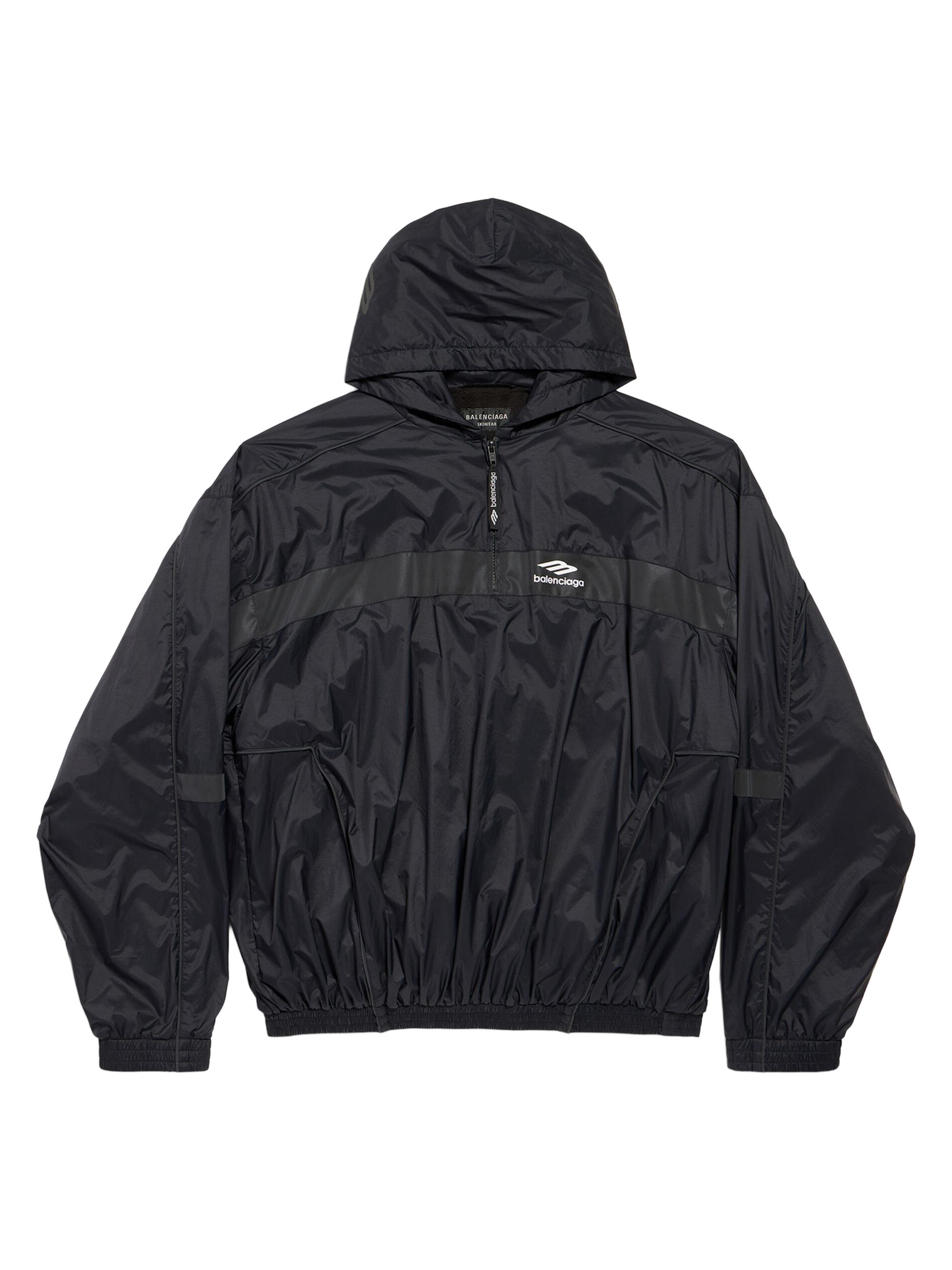 Balenciaga Men's 3B Sports Icon Ski Tracksuit Hoodie - Black