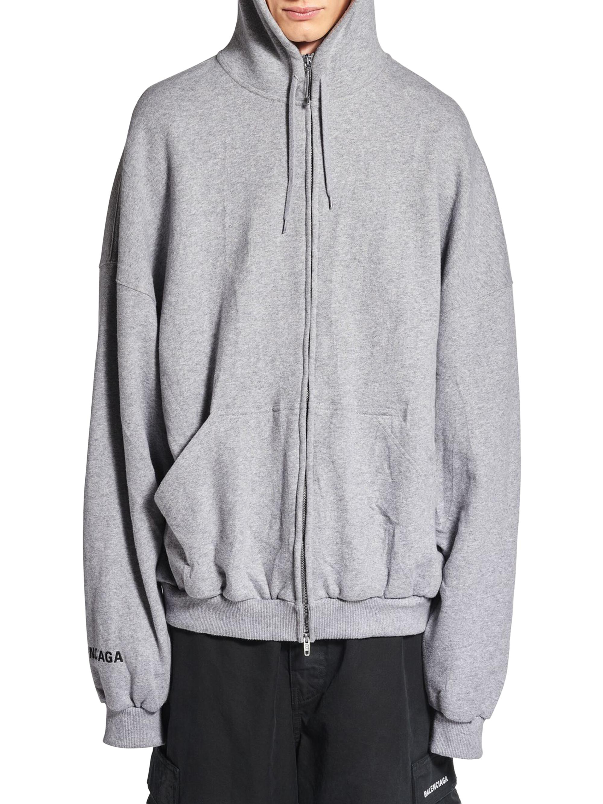 Balenciaga Hi There Large Zip-Up Hoodie | Saks Fifth Avenue