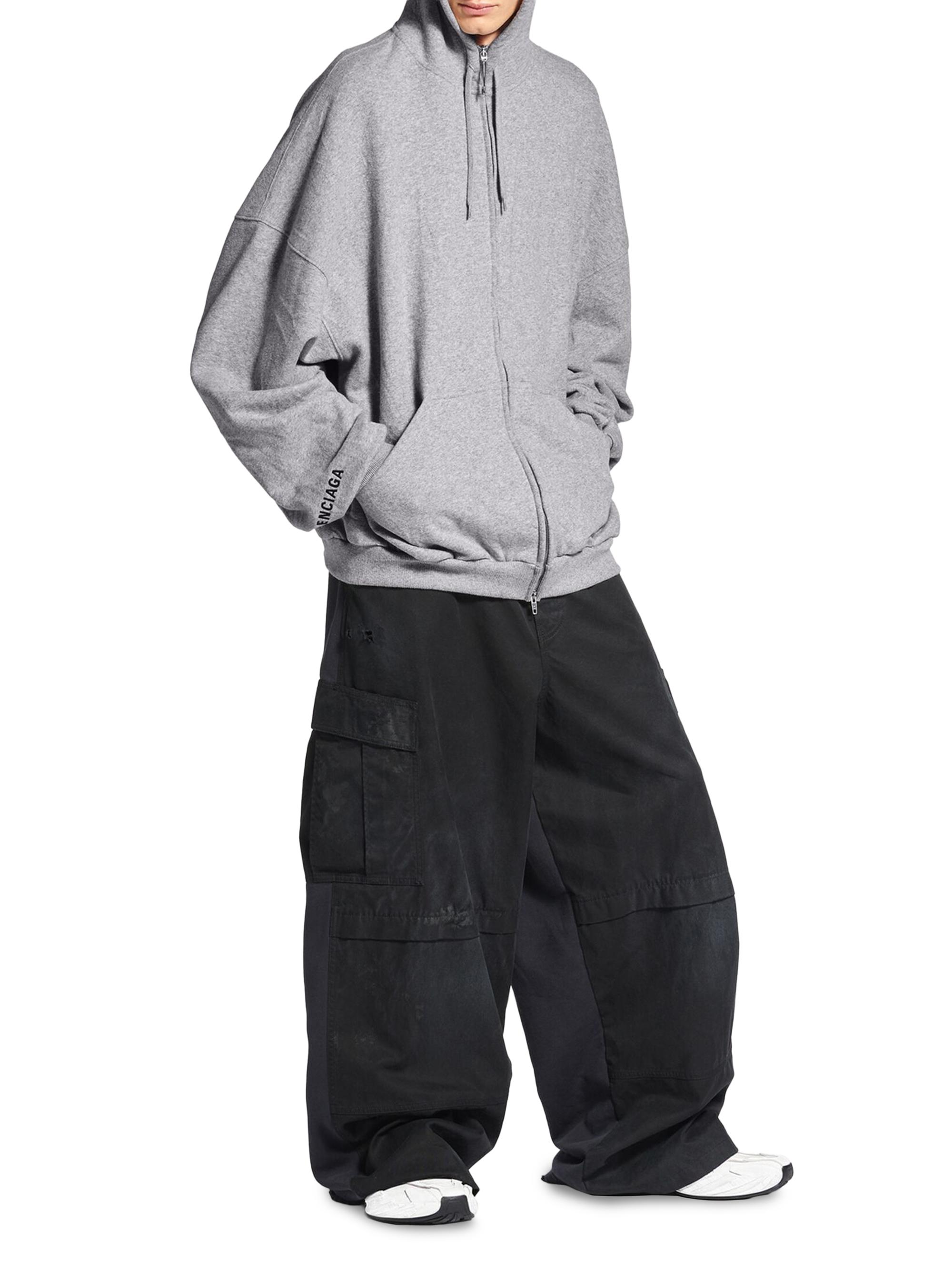 Balenciaga Hi There Large Zip-Up Hoodie | Saks Fifth Avenue