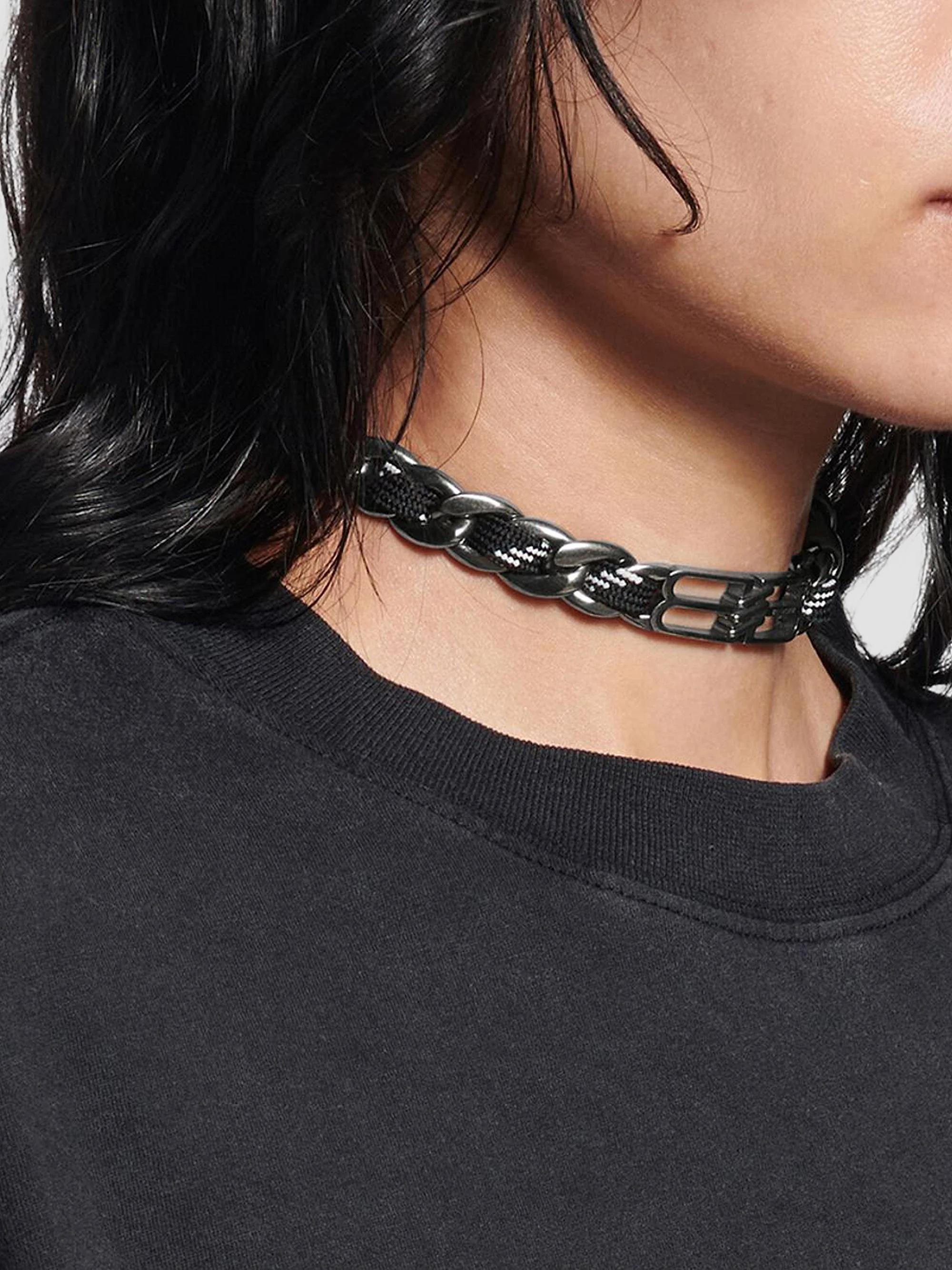 Balenciaga BB Icon Lace Choker | Saks Fifth Avenue