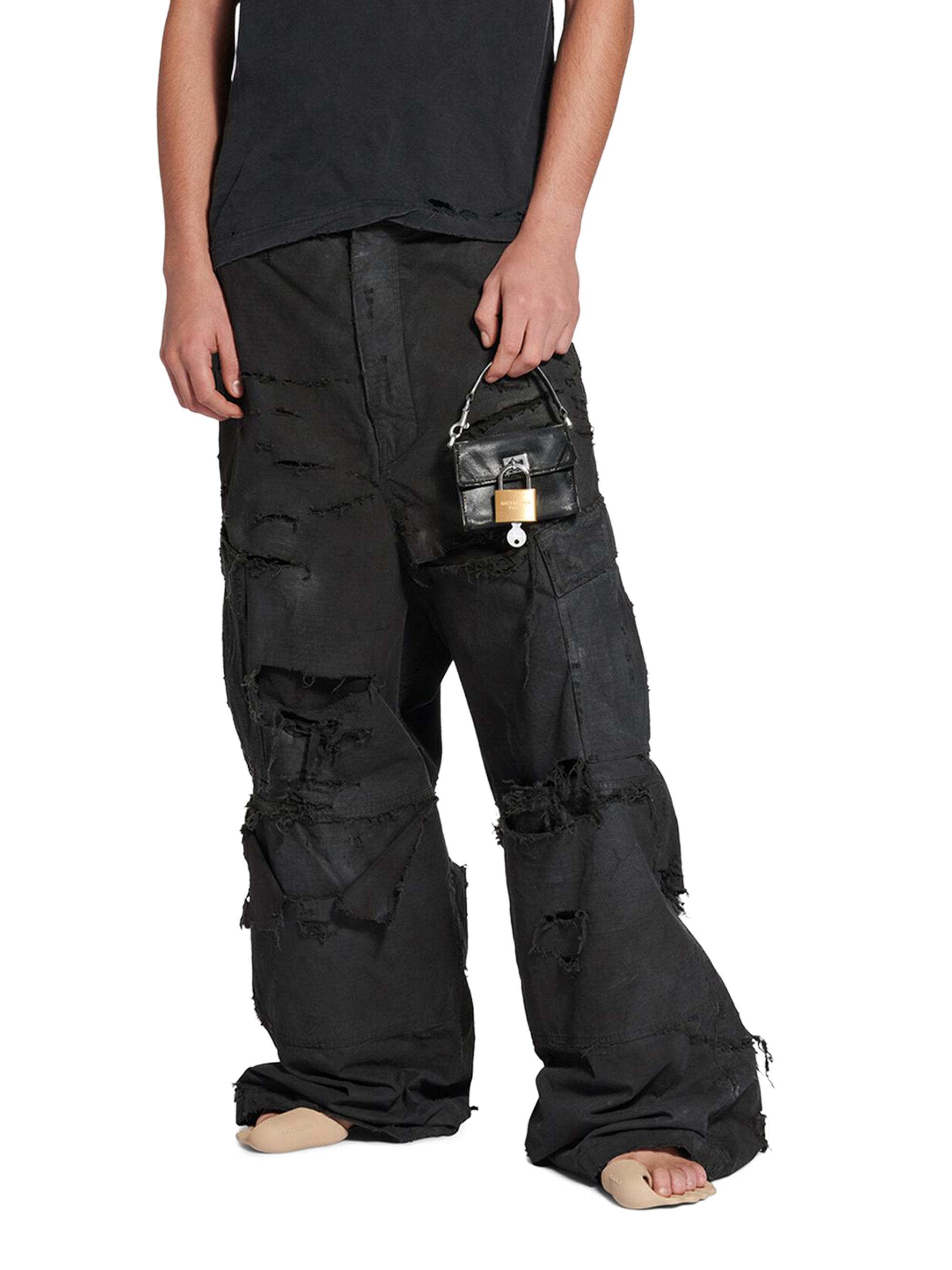 Balenciaga Distressed Large Cargo Pants | Saks Fifth Avenue