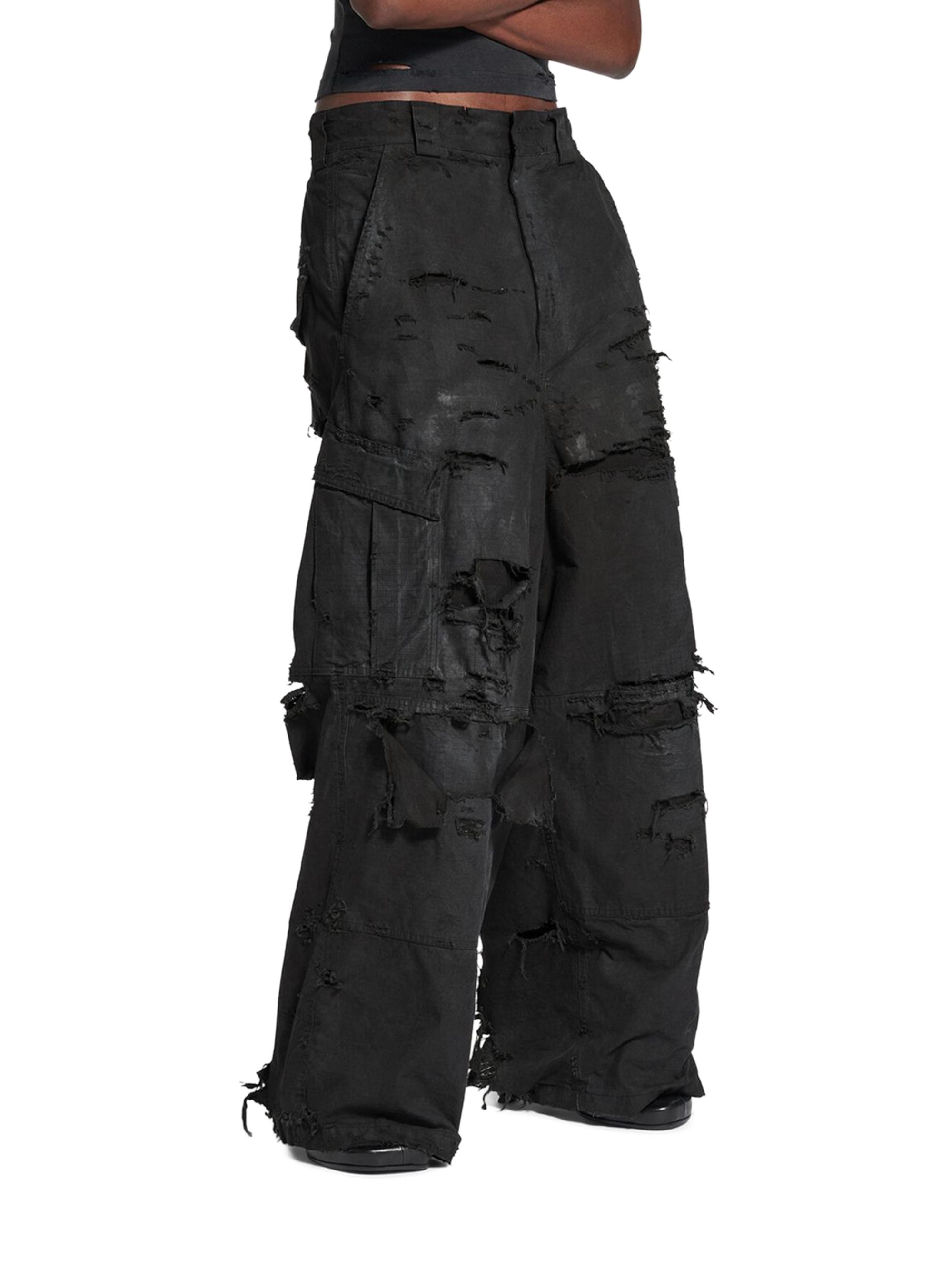 Balenciaga Distressed Large Cargo Pants | Saks Fifth Avenue