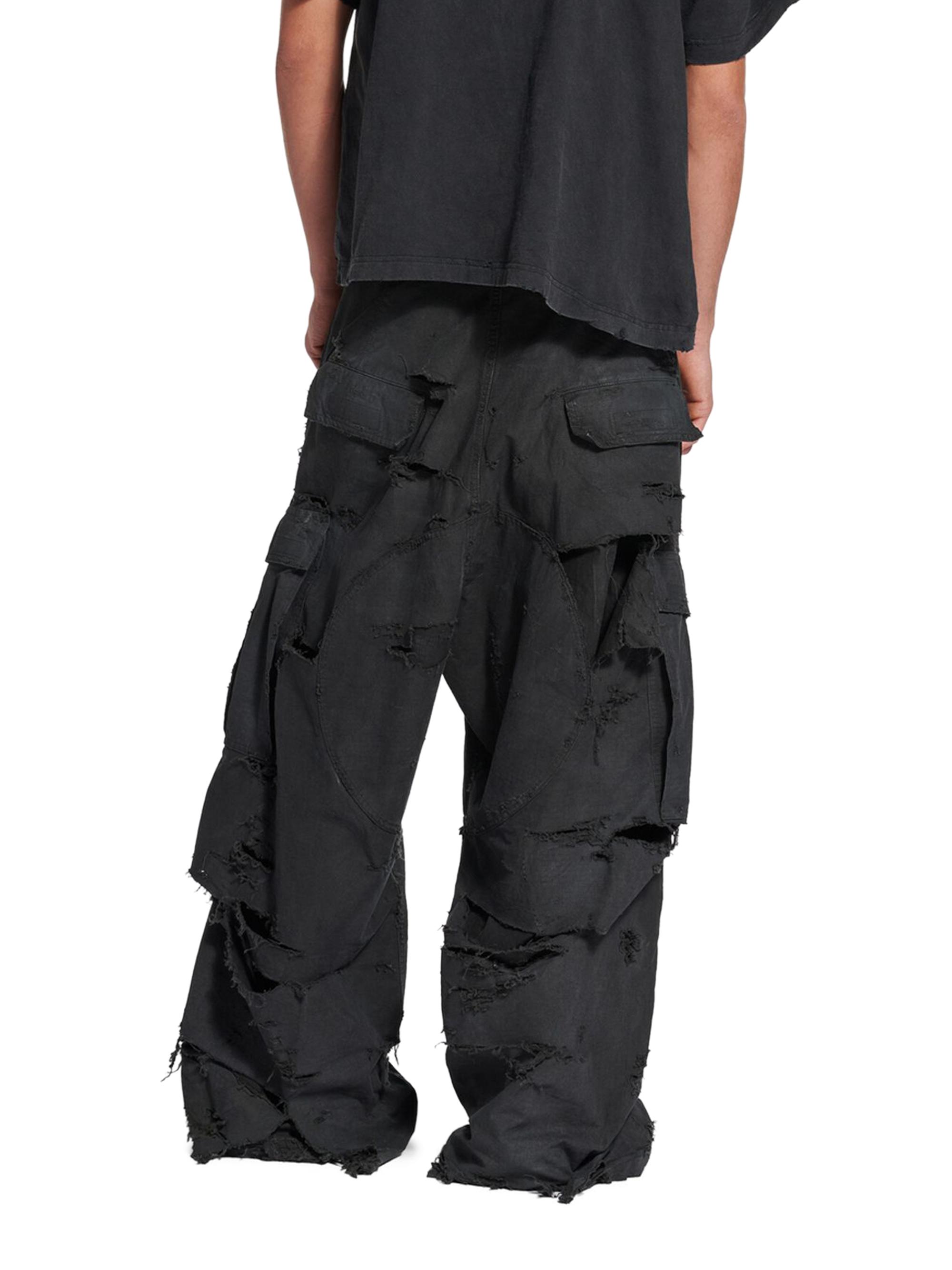 Balenciaga Distressed Large Cargo Pants | Saks Fifth Avenue