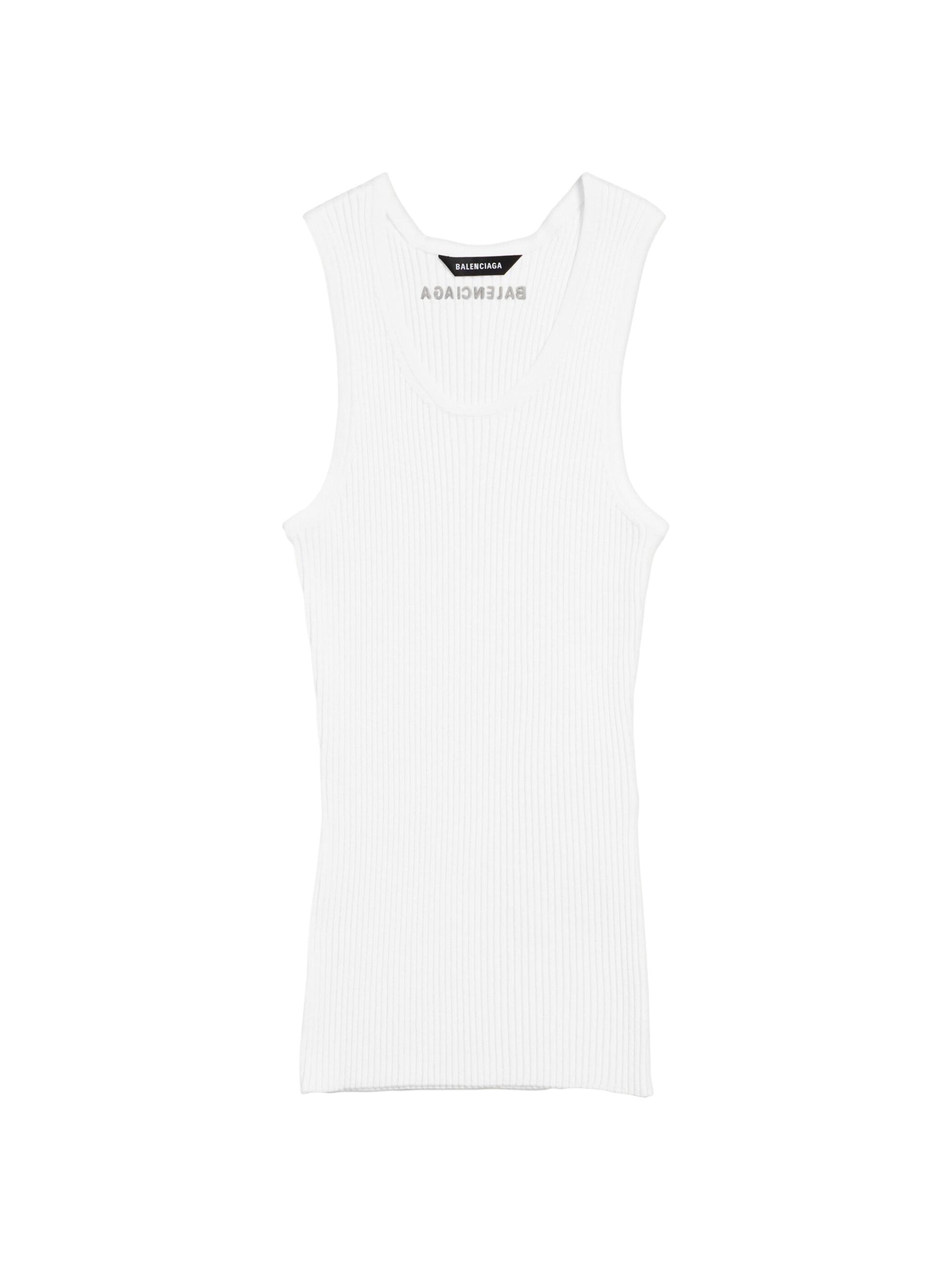 Balenciaga Women's Tank Top - White