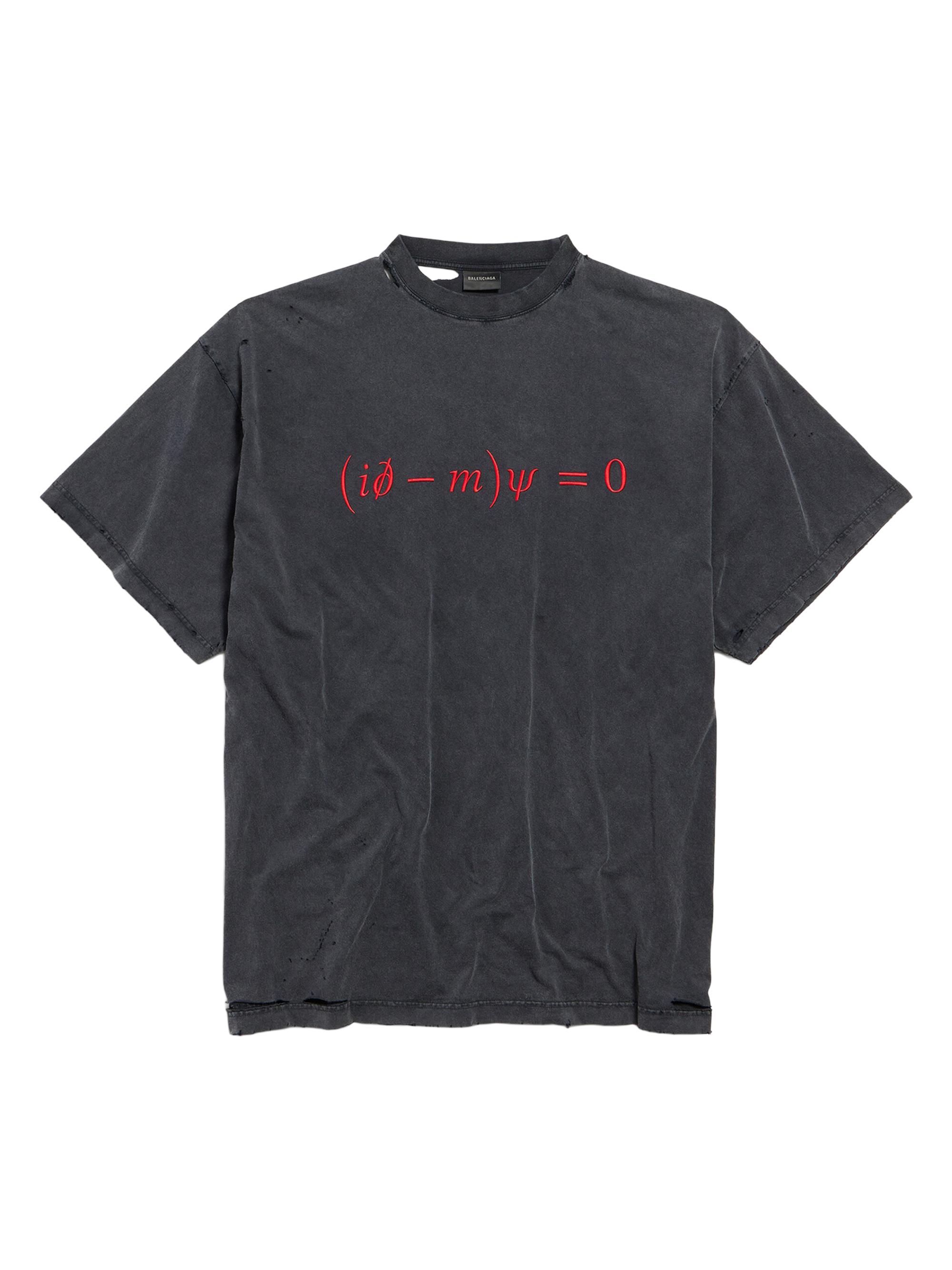 Balenciaga Dirac Equation Oversized T-Shirt | Saks Fifth Avenue