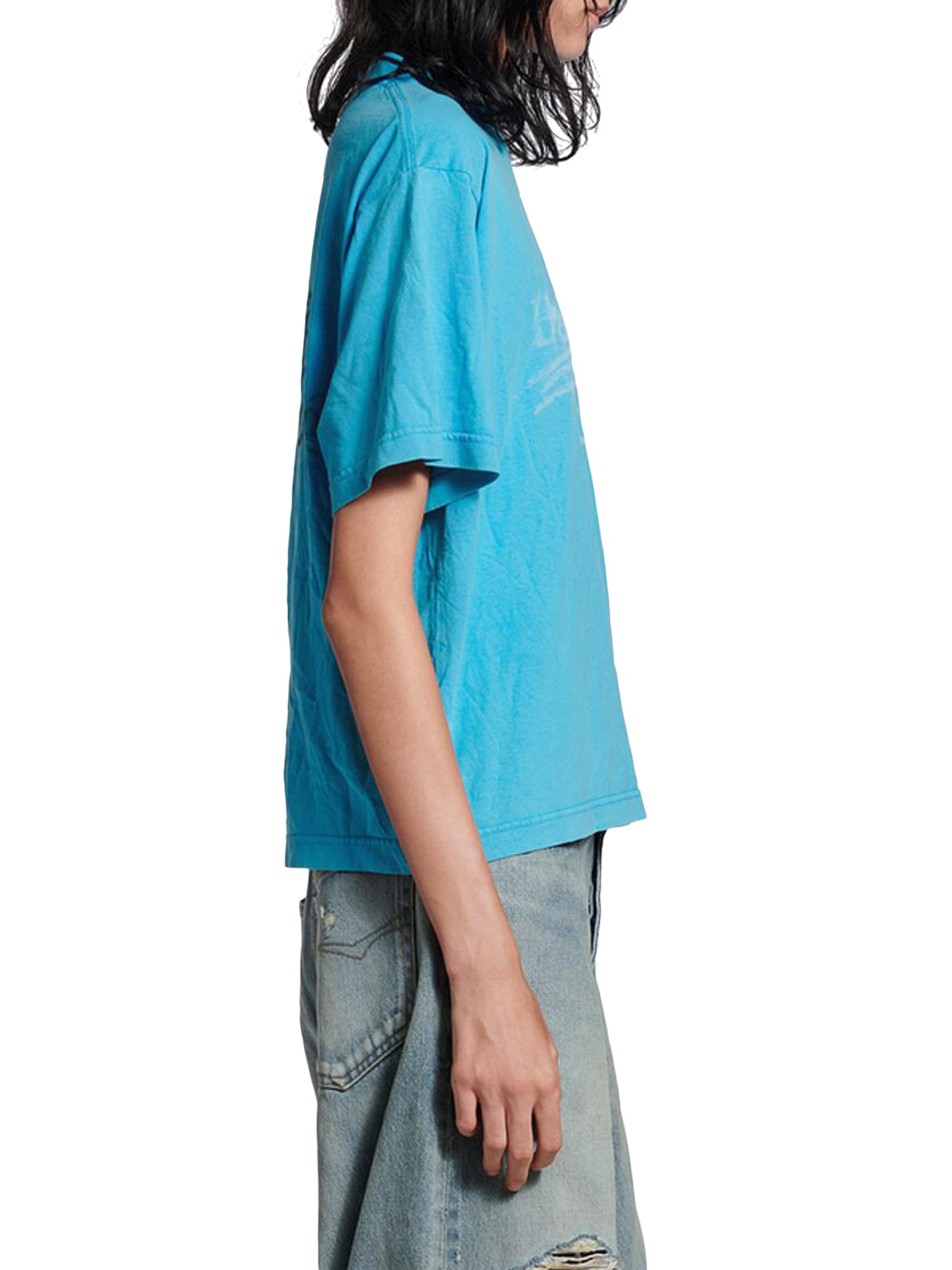 Balenciaga Washed Crayon Political Medium Fit T-Shirt | Saks Fifth