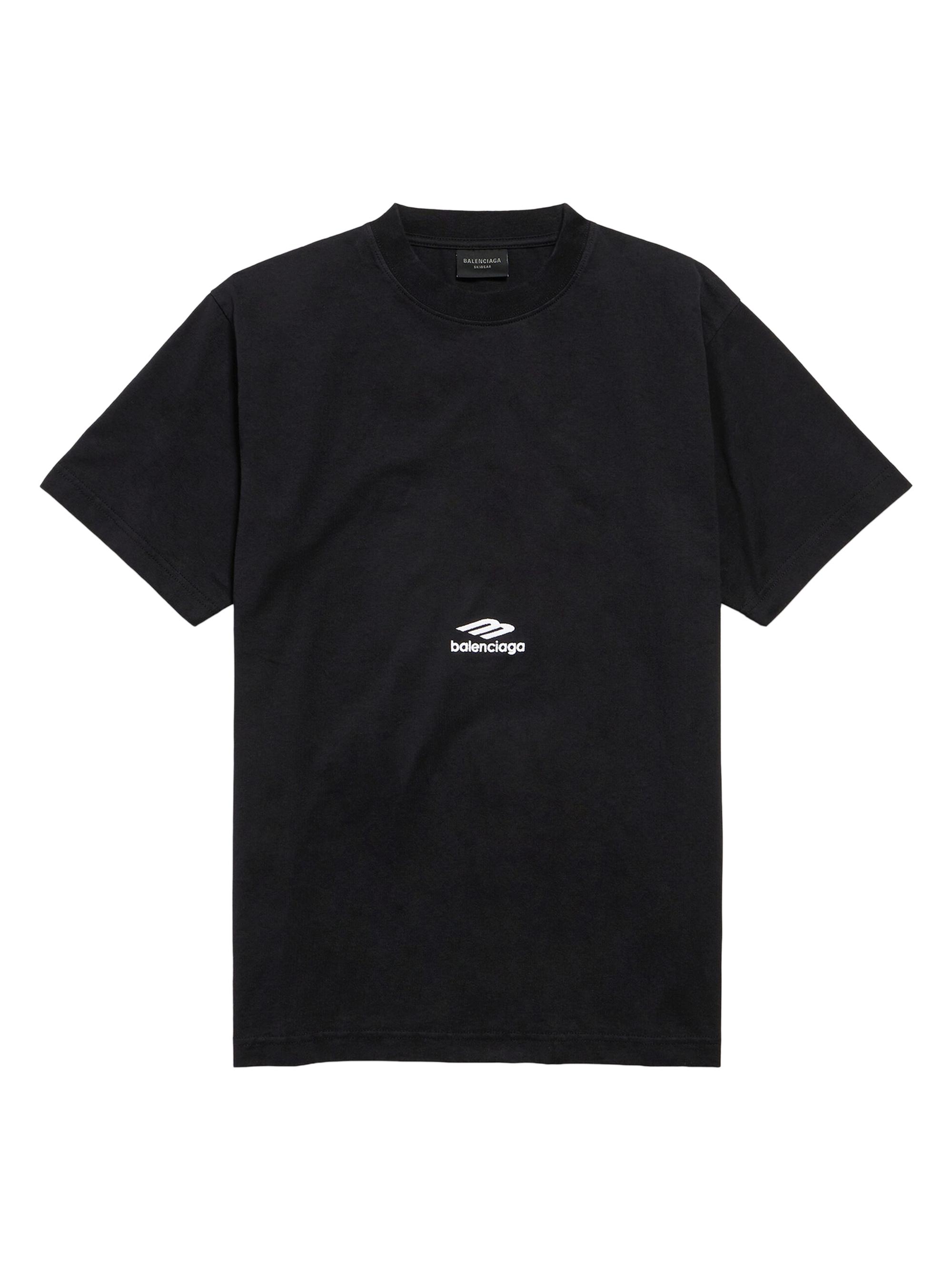 Balenciaga Women's 3B Sports Icon T-Shirt - Washed Black