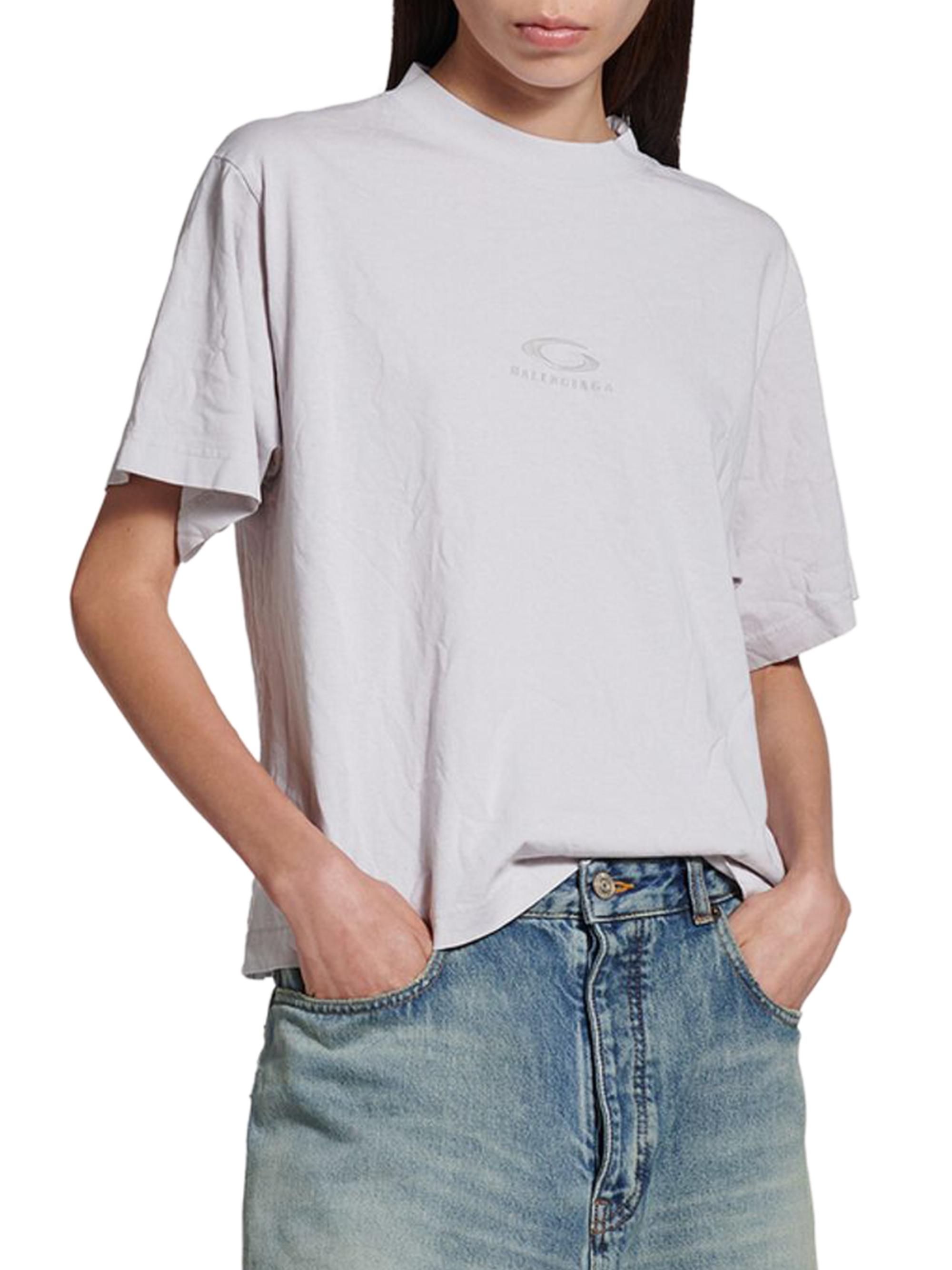 Balenciaga Loop Sports Icon Medium Fit T-Shirt | Saks Fifth Avenue