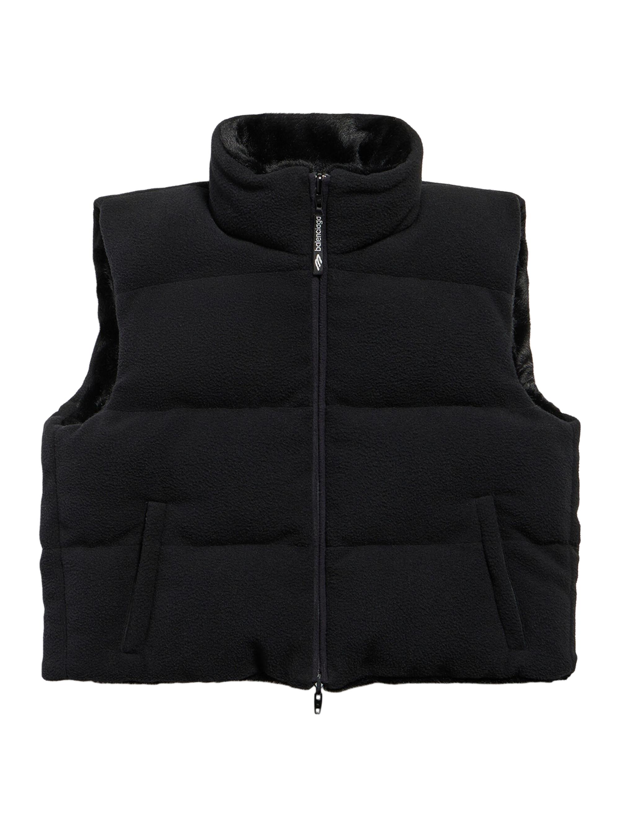 Balenciaga Women's Ski Reversible Gilet Vest - Black - Women's Clothing