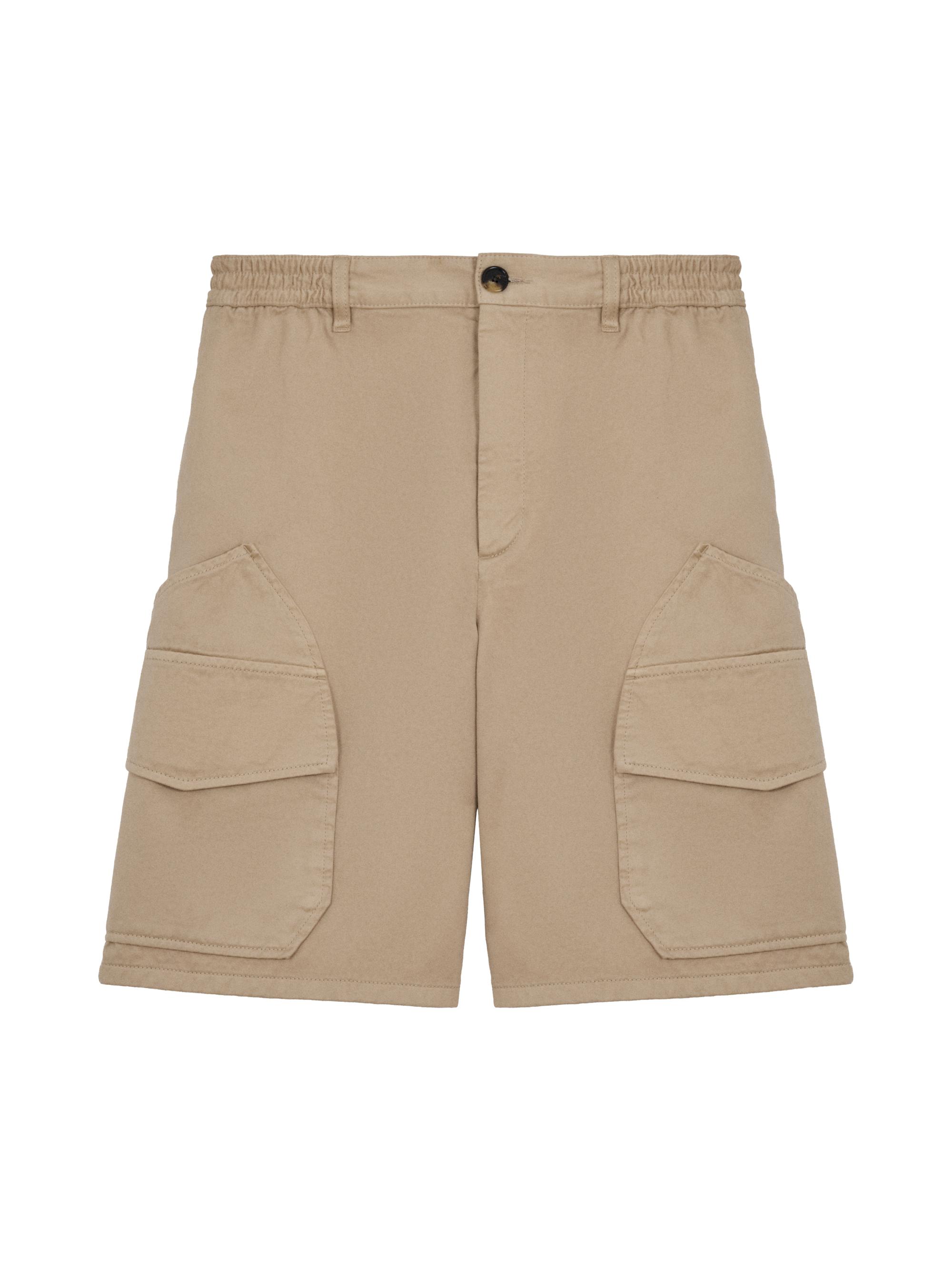LOEWE Men's  x Paula's Ibiza Washed Cotton Cargo Shorts - Sand