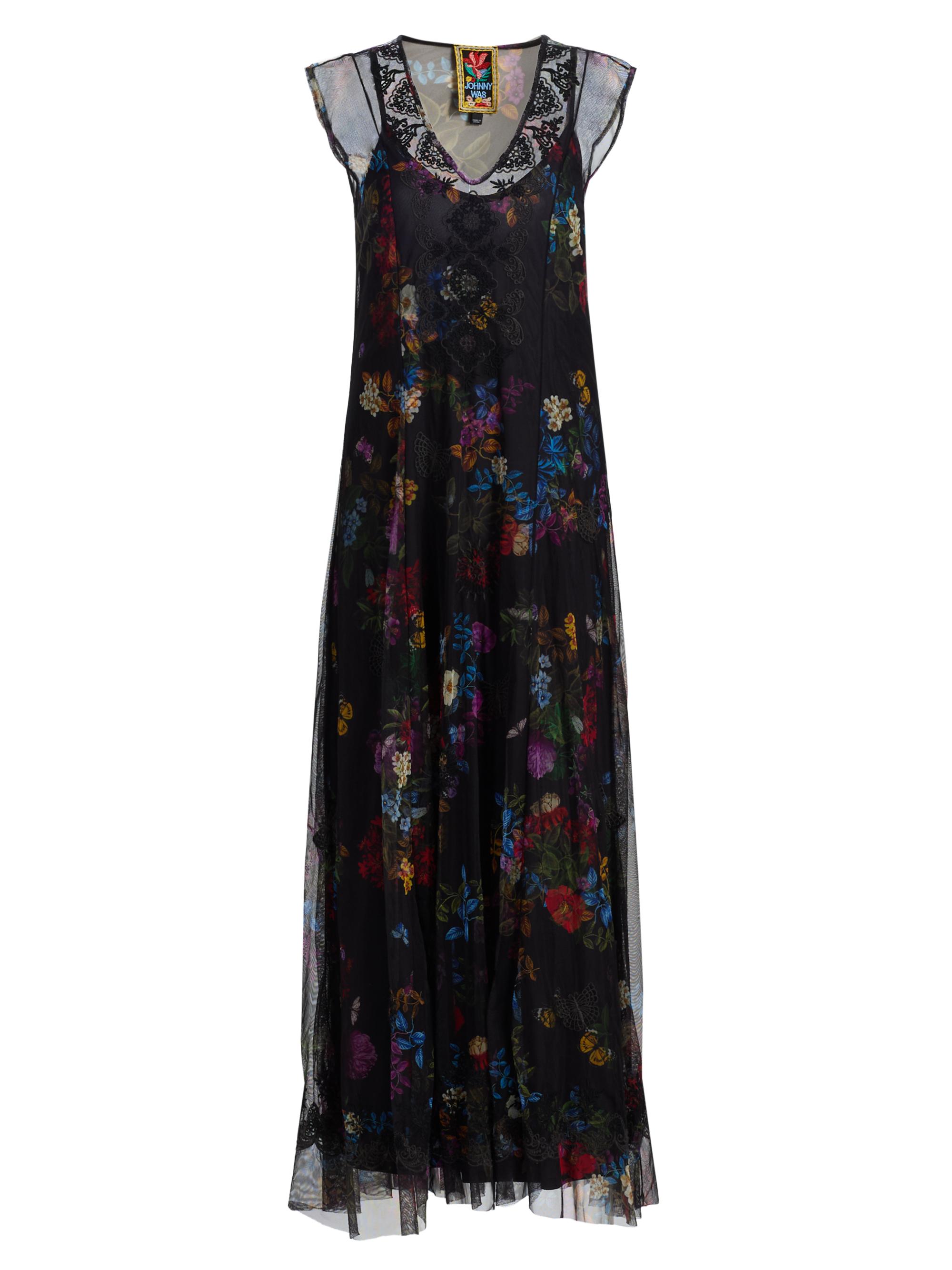 Johnny Was Women's Kahlani Socorro Mesh Dress - Kahlani