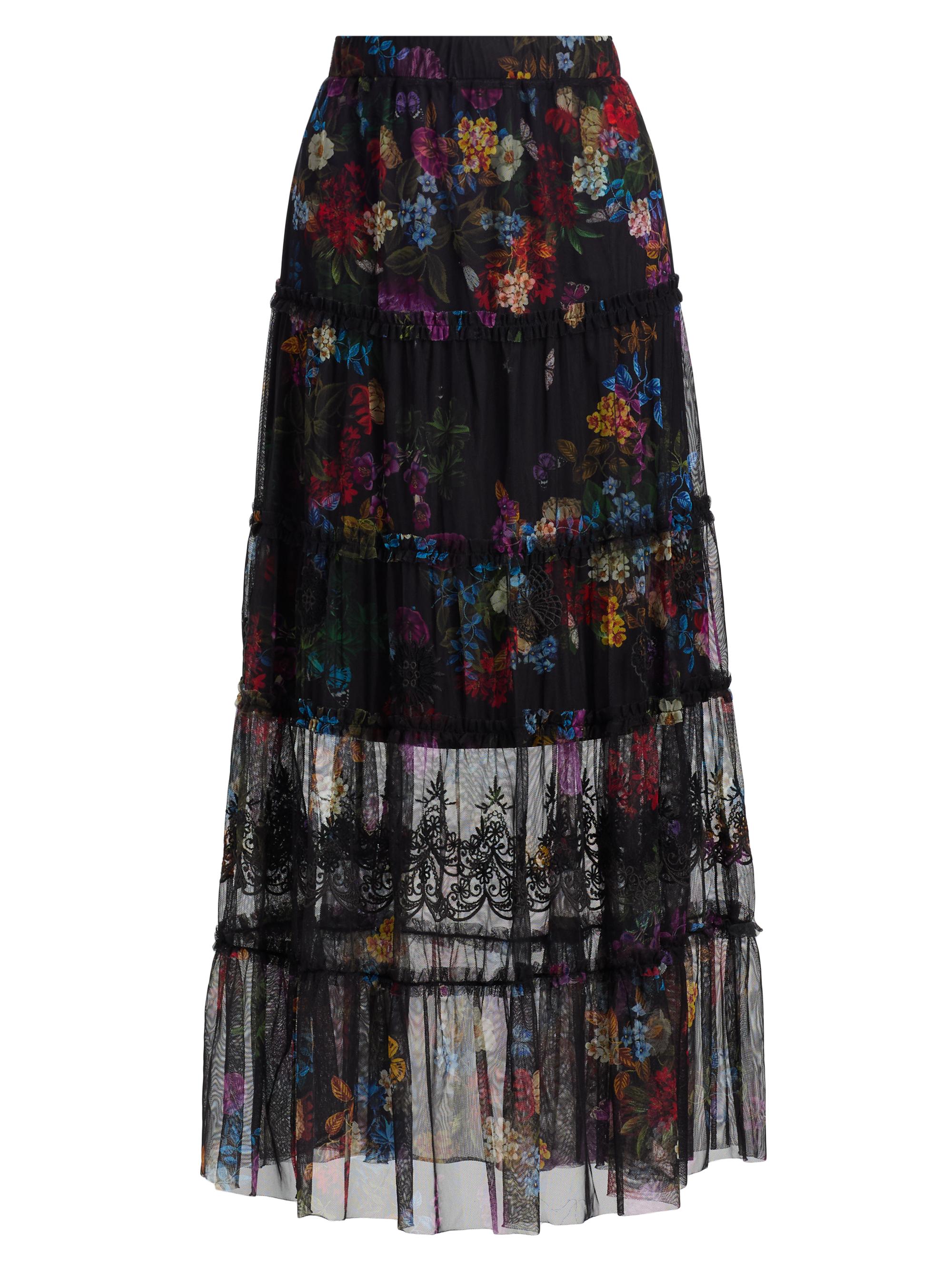Johnny Was Women's Mazzy Tierred Maxi Skirt - Kahlani