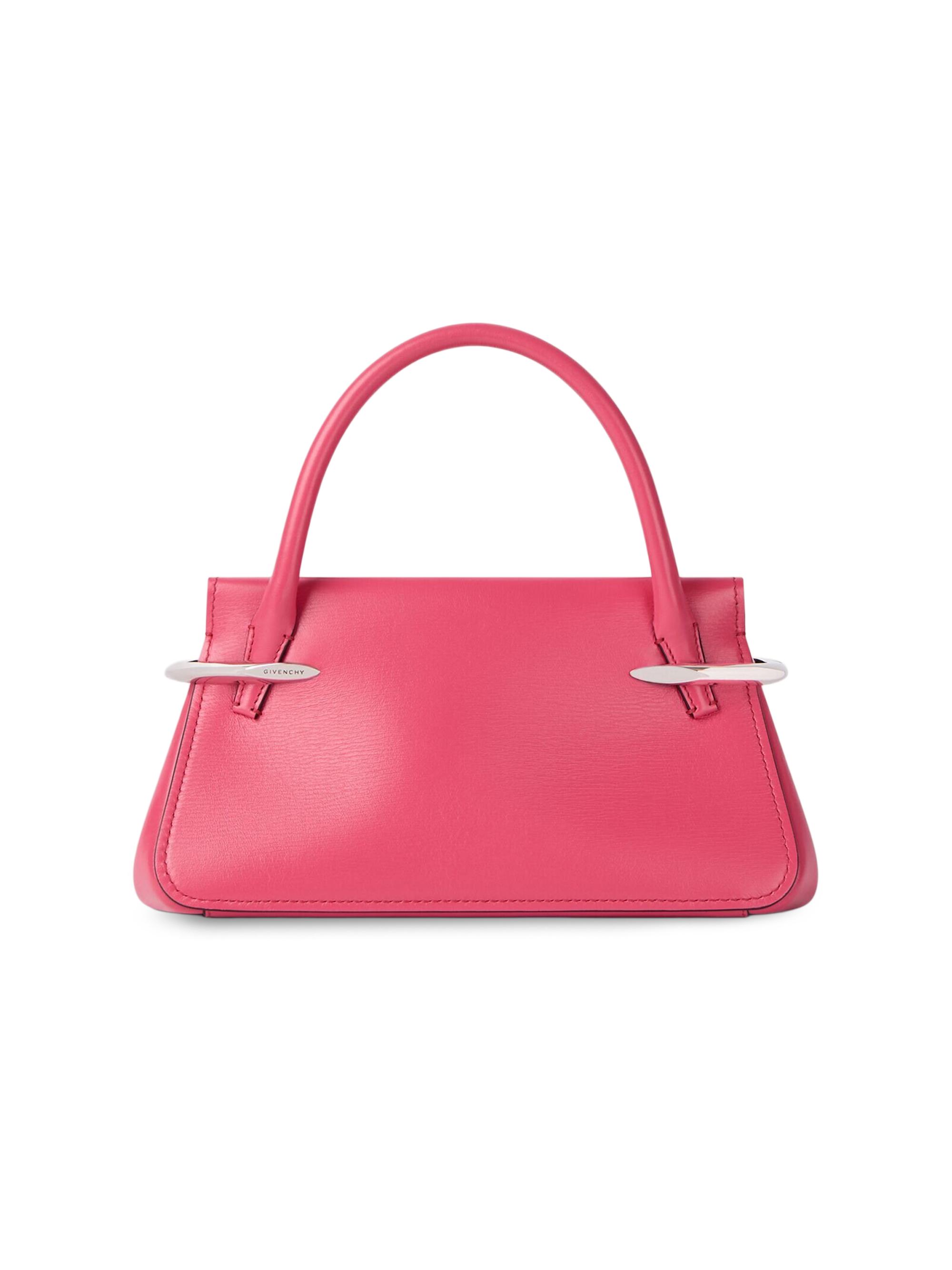 Givenchy Women's Mini Pinch Top Handle Bag in Leather - Bright Peach