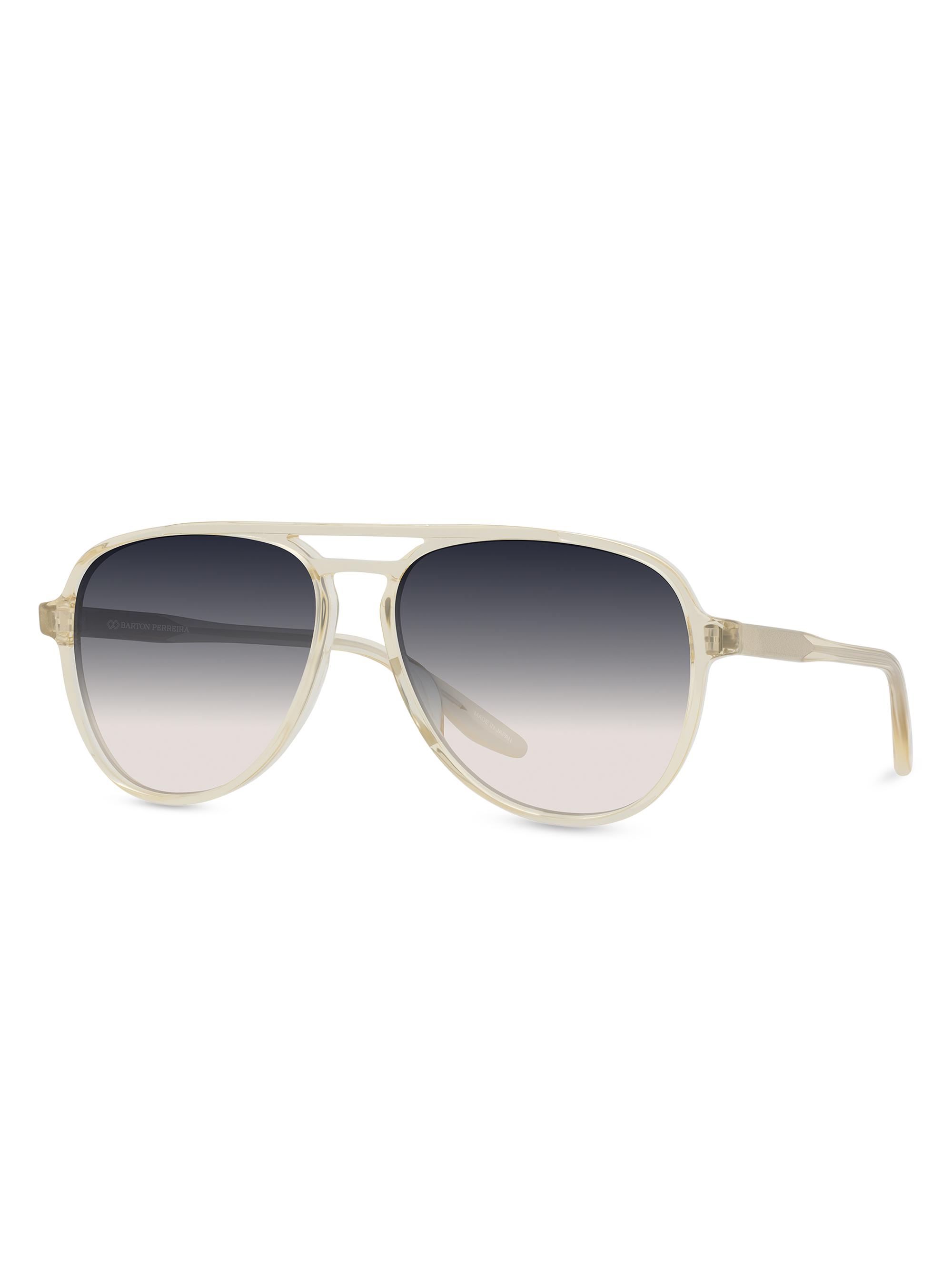 Barton Perreira Women's Hartmann 58MM Aviator Sunglasses - Champagne Grey Gradient | Thumbnail 4
