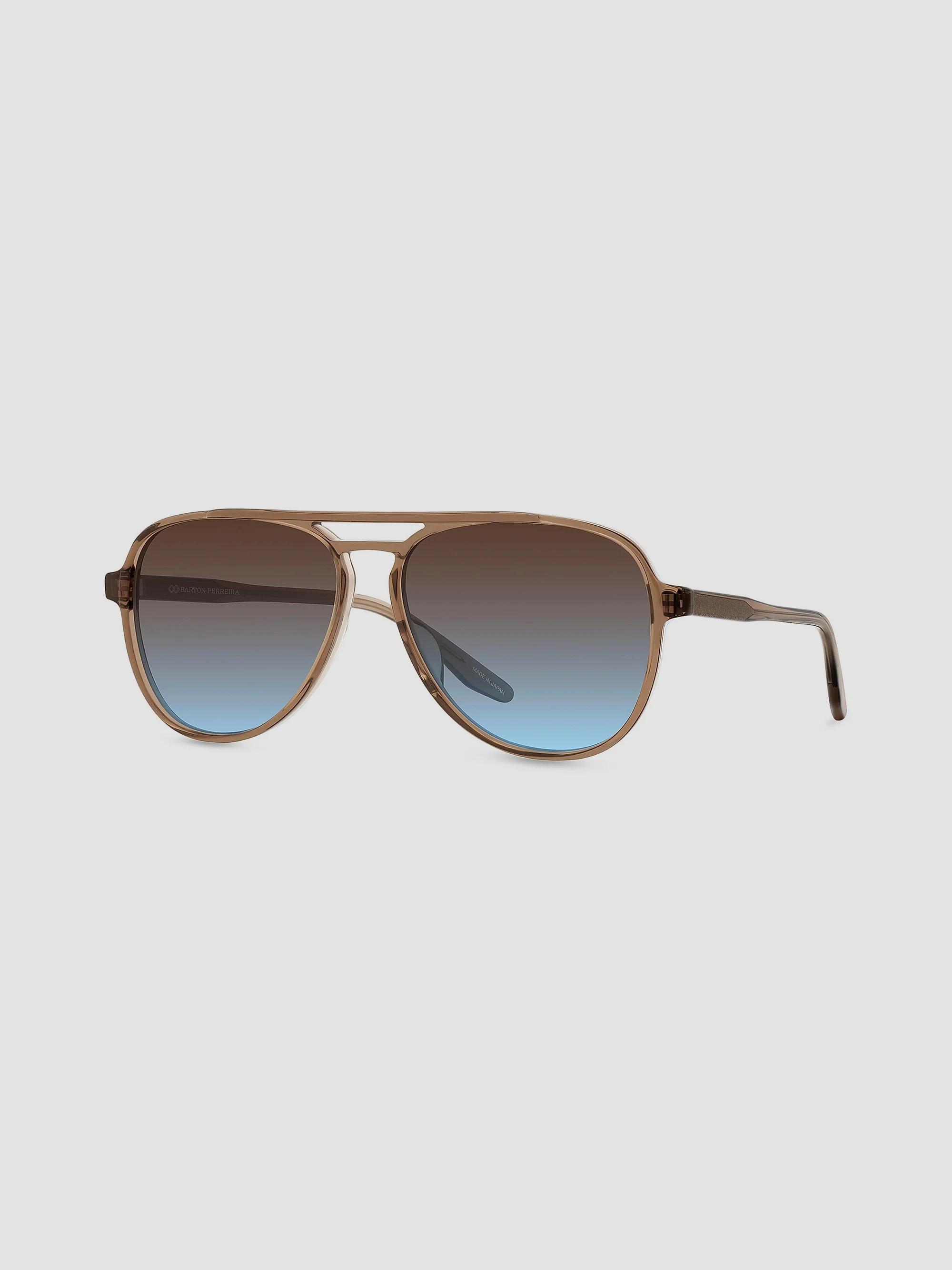 Barton Perreira Hartmann 58MM Aviator Sunglasses | Saks Fifth Avenue
