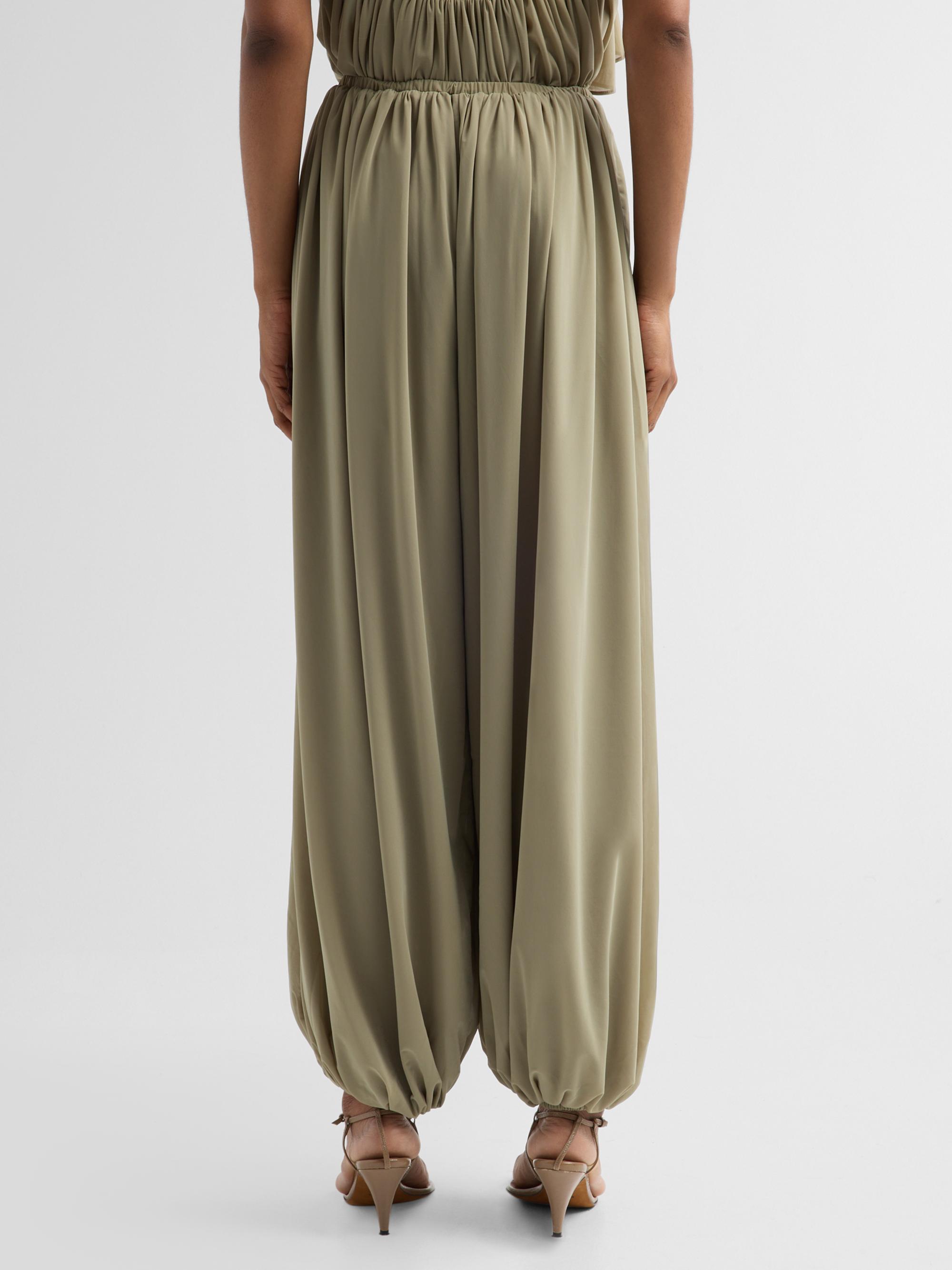 Ronny Kobo Women's Renier Parachute Pants - Elm | Thumbnail 3