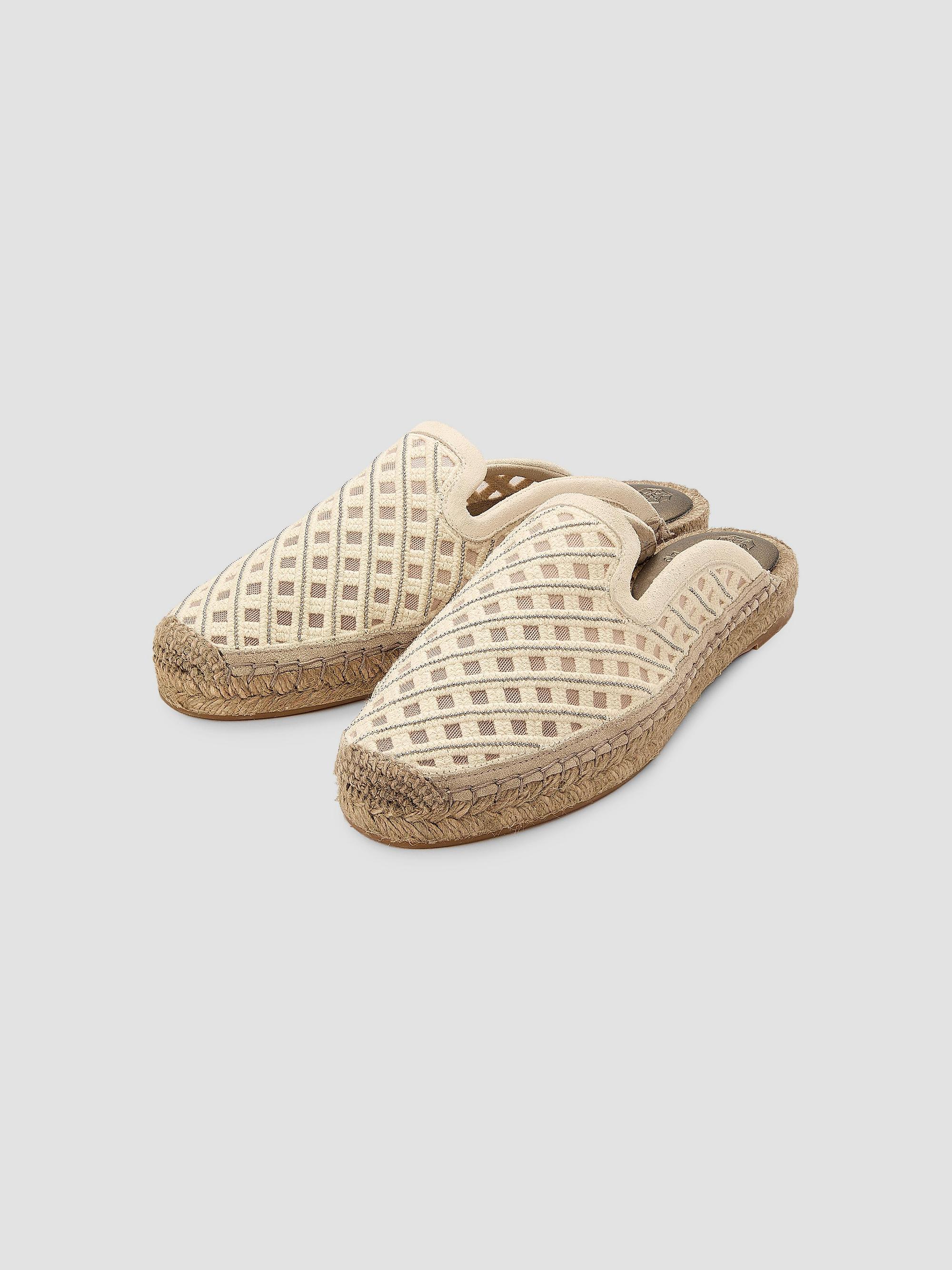 Brunello Cucinelli Diamond - Patterned Espadrilles | Saks Fifth Avenue