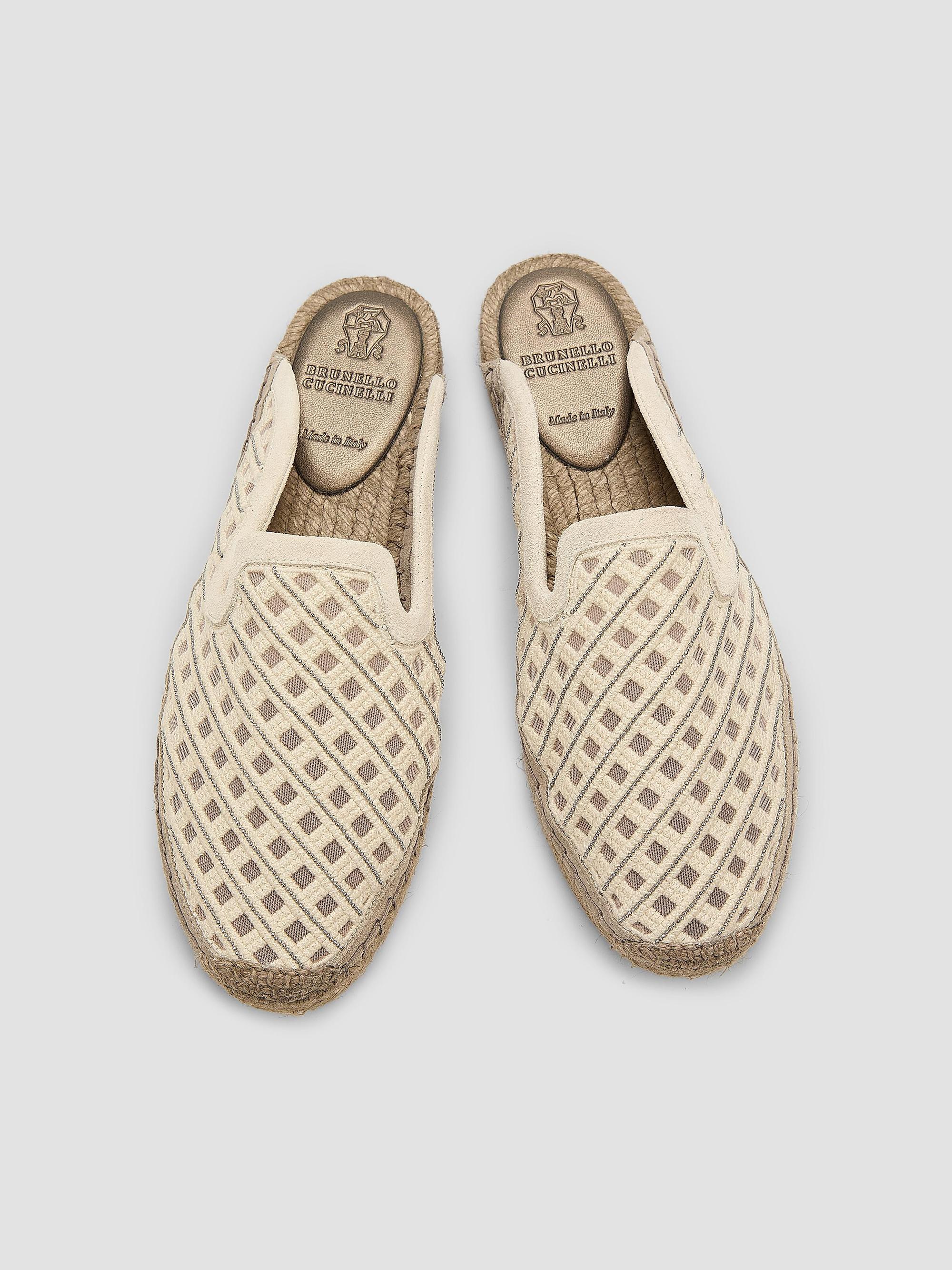 Brunello Cucinelli Diamond - Patterned Espadrilles | Saks Fifth Avenue