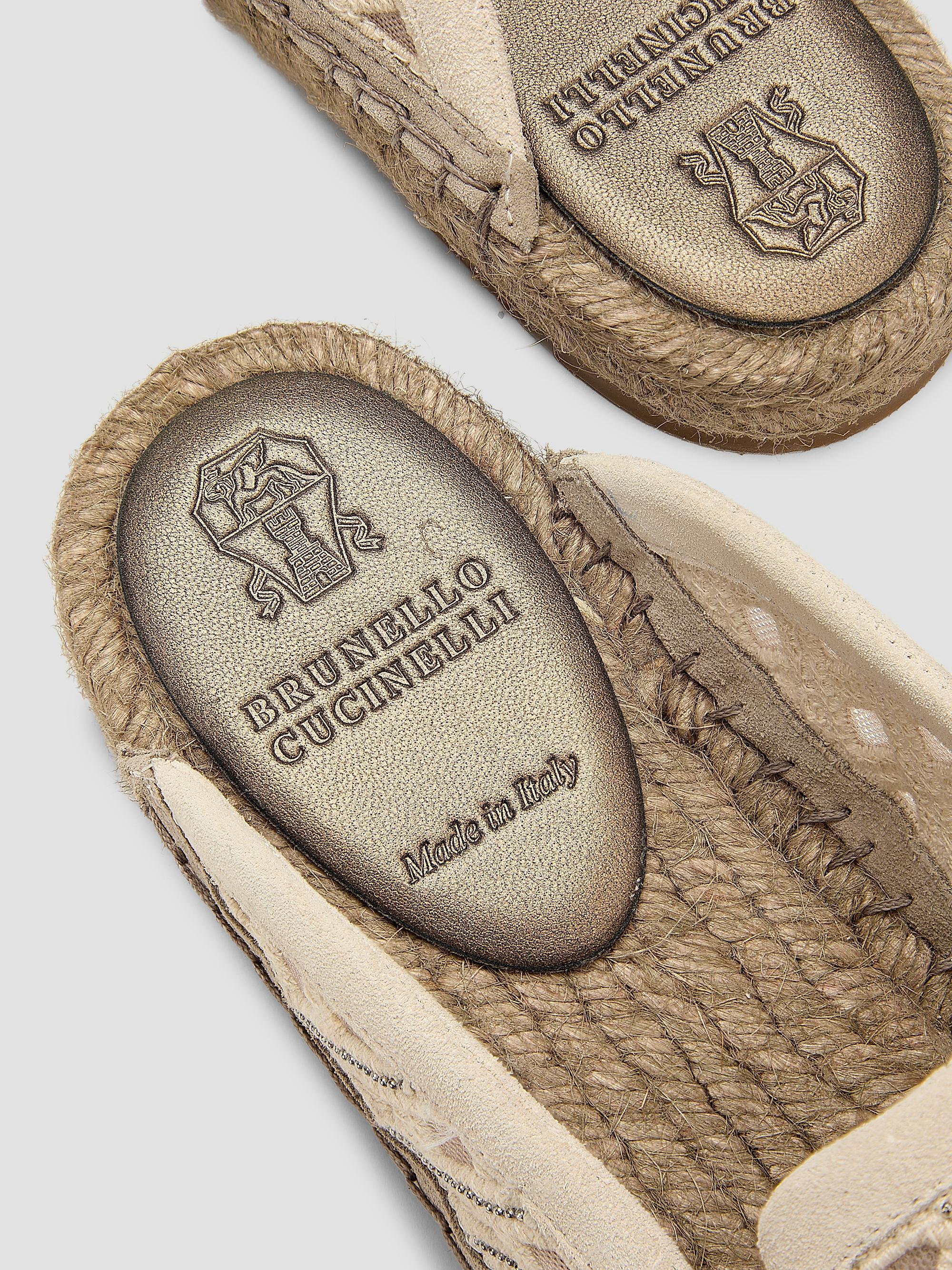 Brunello Cucinelli Diamond - Patterned Espadrilles | Saks Fifth Avenue
