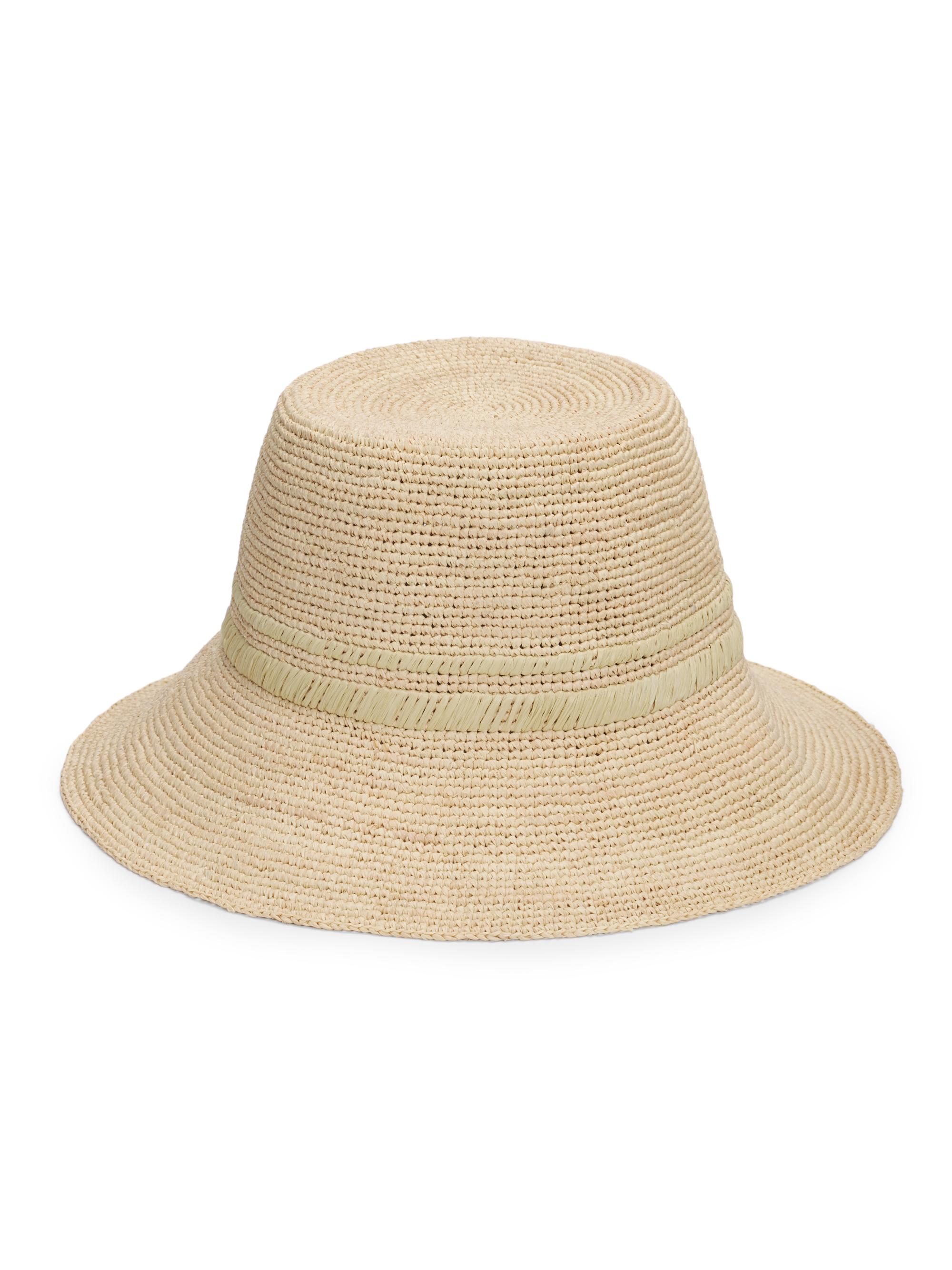 Lack of Color Seashell-Embellished Straw Bucket Hat | Saks Fifth