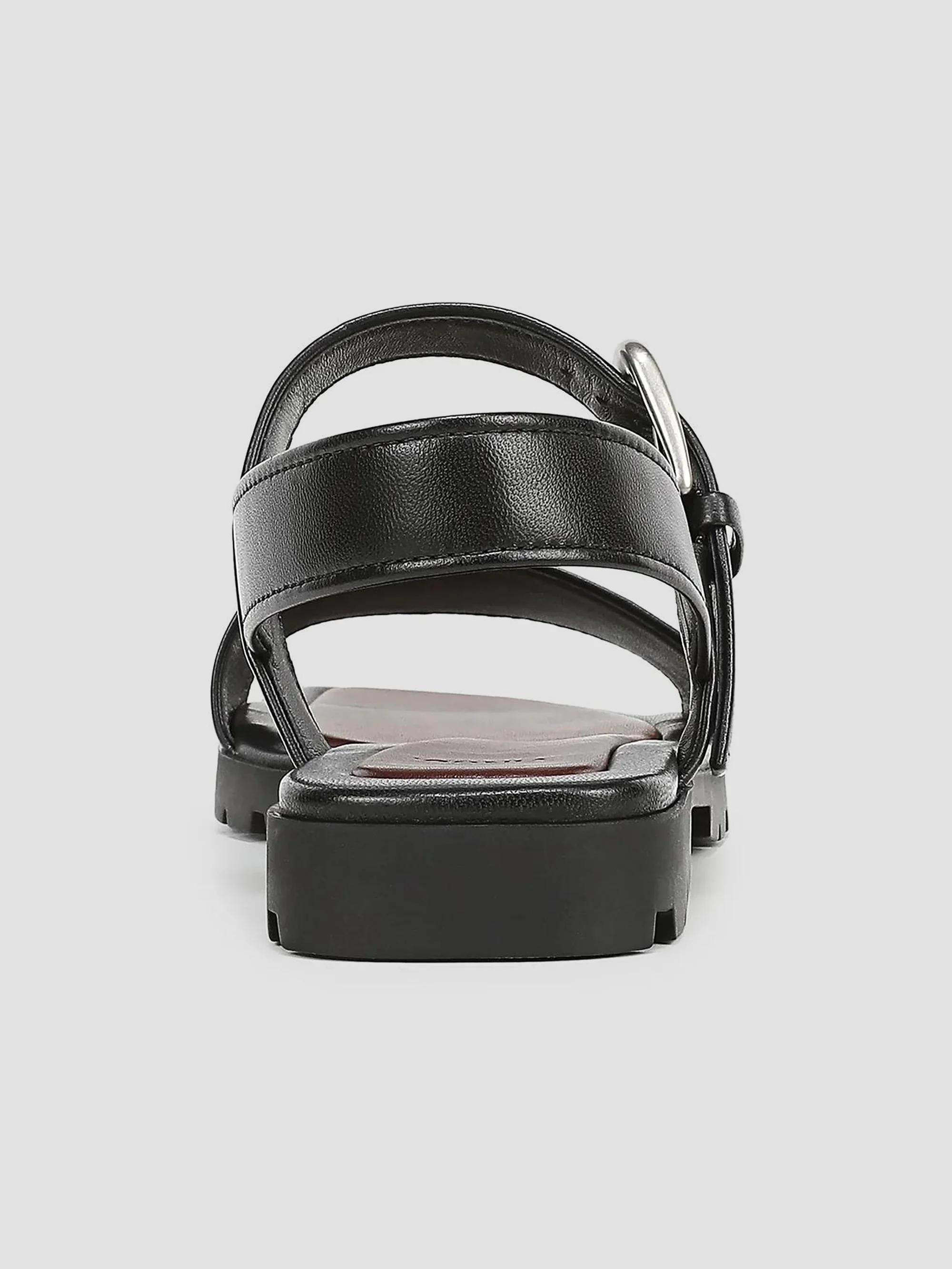 Vince Vega 30MM Buckle-Detail Leather Sandals | Saks Fifth Avenue