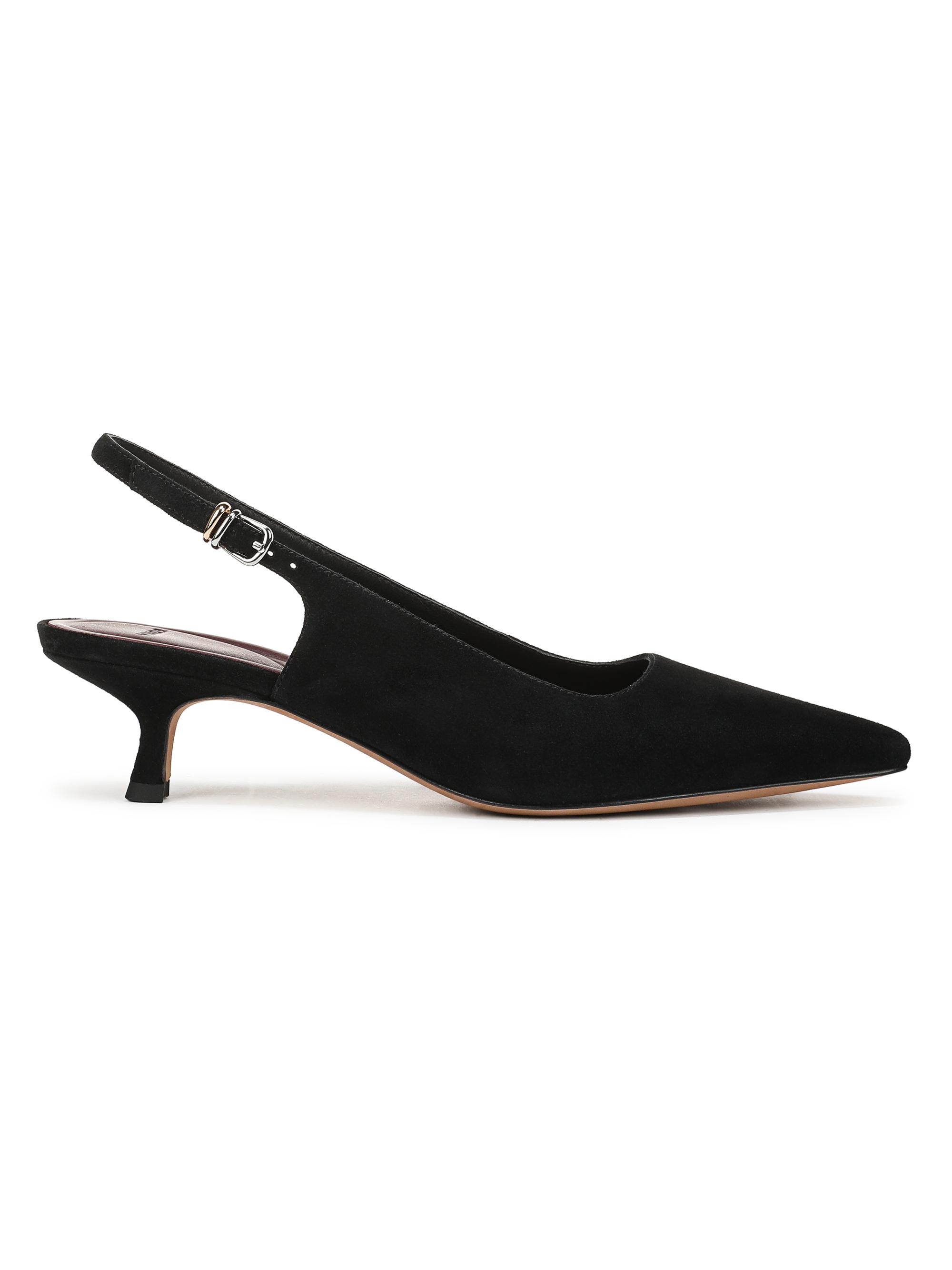 Vince Women's Sabra 45MM Suede Slingback Pumps - Black
